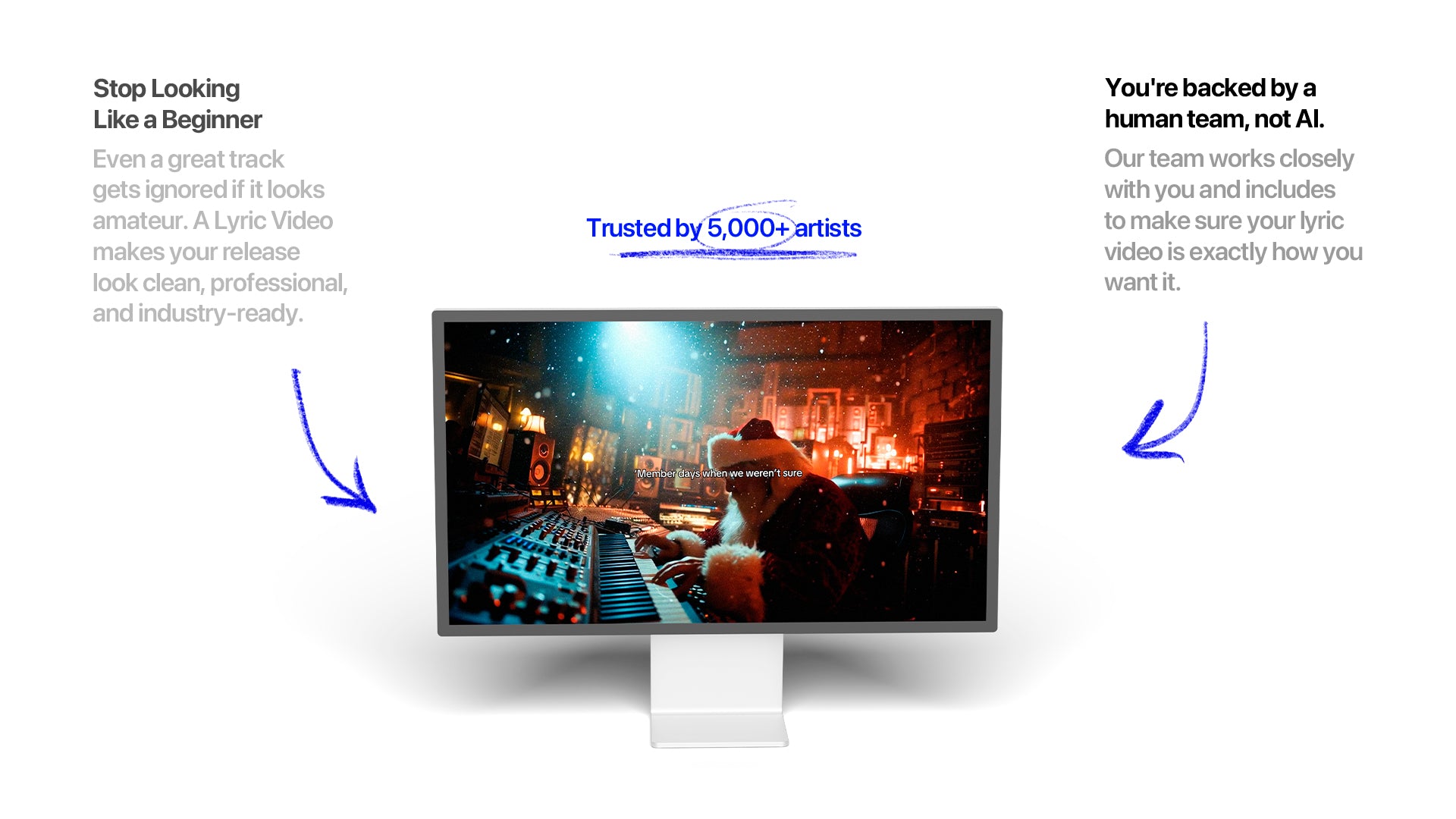 Santa Producing (Lyric Video)