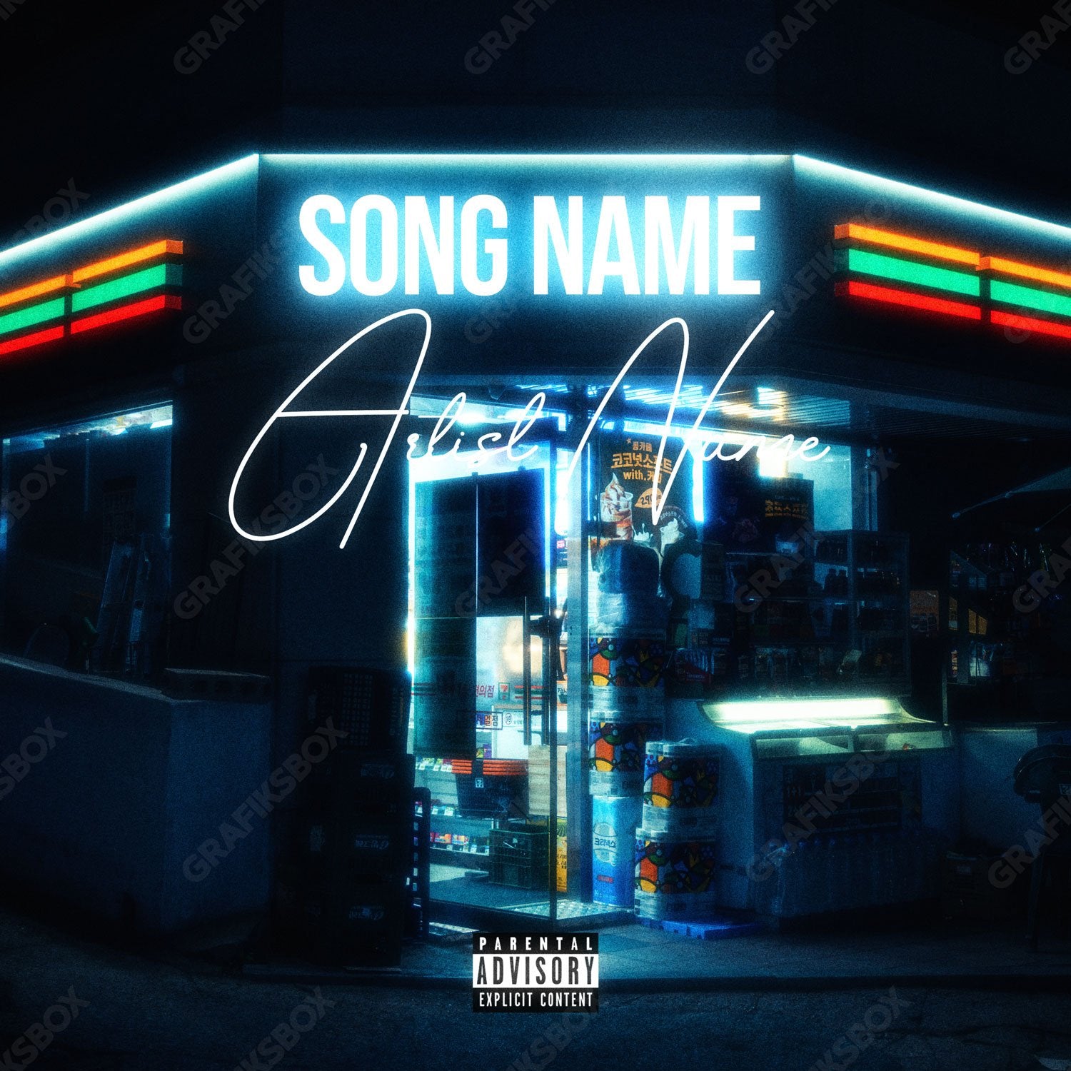 7Eleven premade cover art