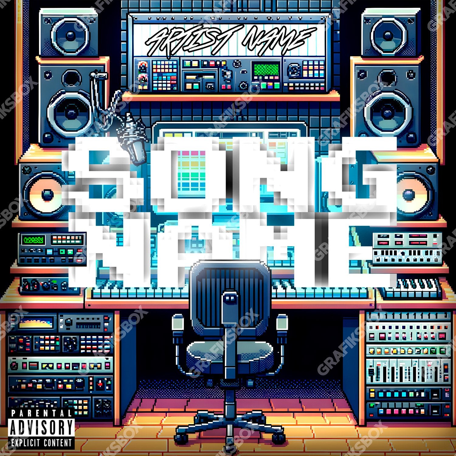 8Bits Studio premade cover art