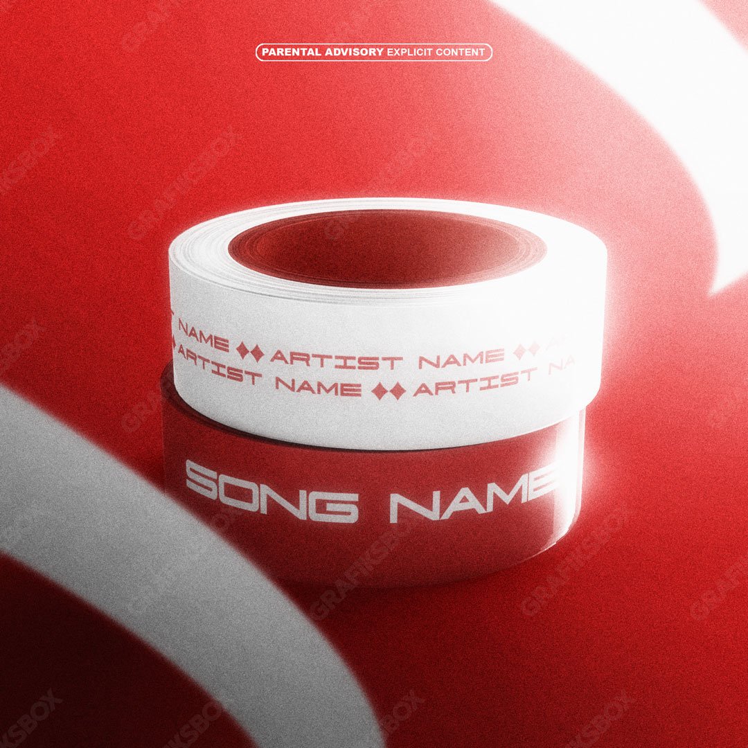 Adhesive premade cover art