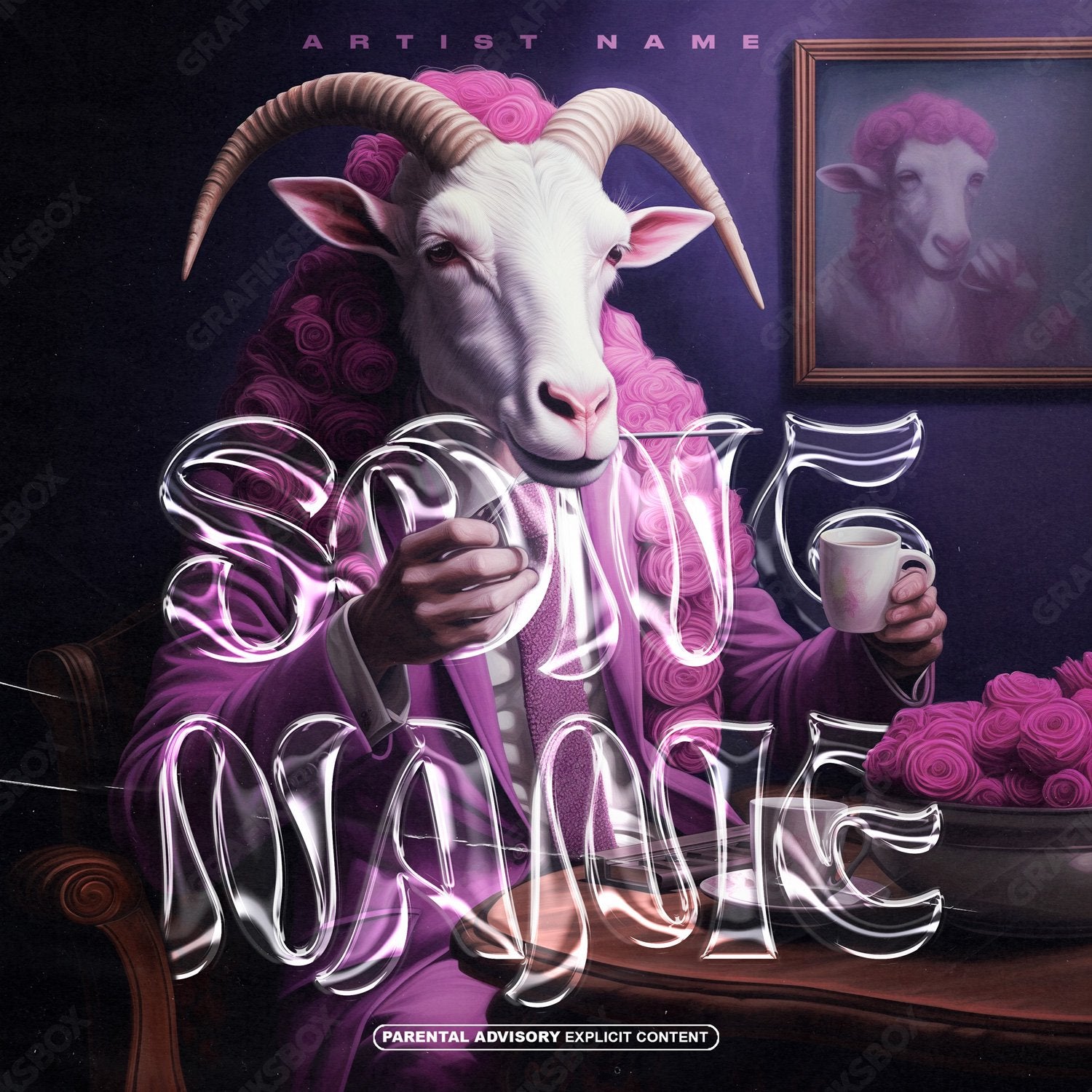 Aging premade cover art