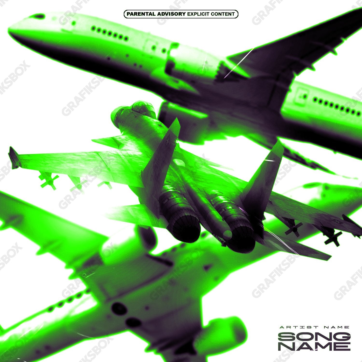 Aircraft premade cover art