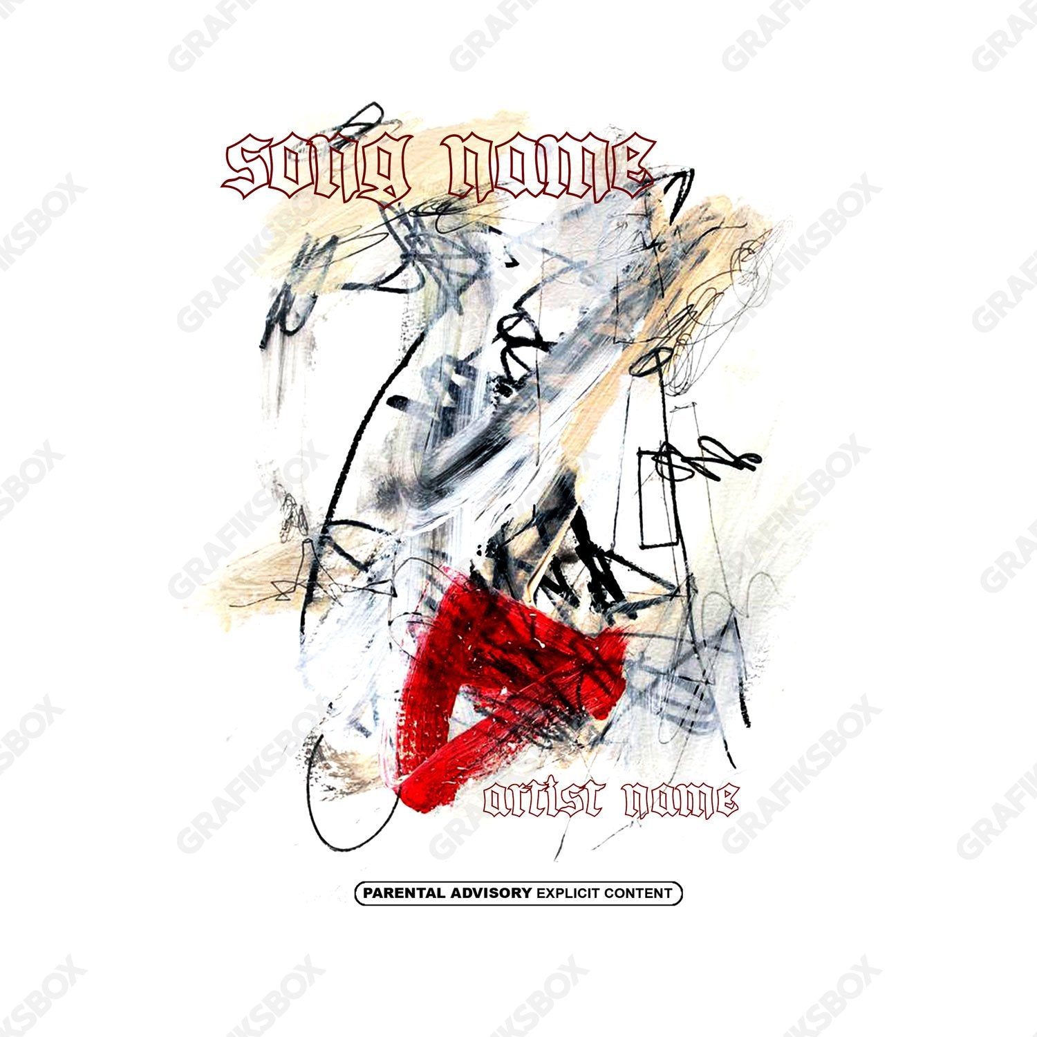 Anxiety premade cover art