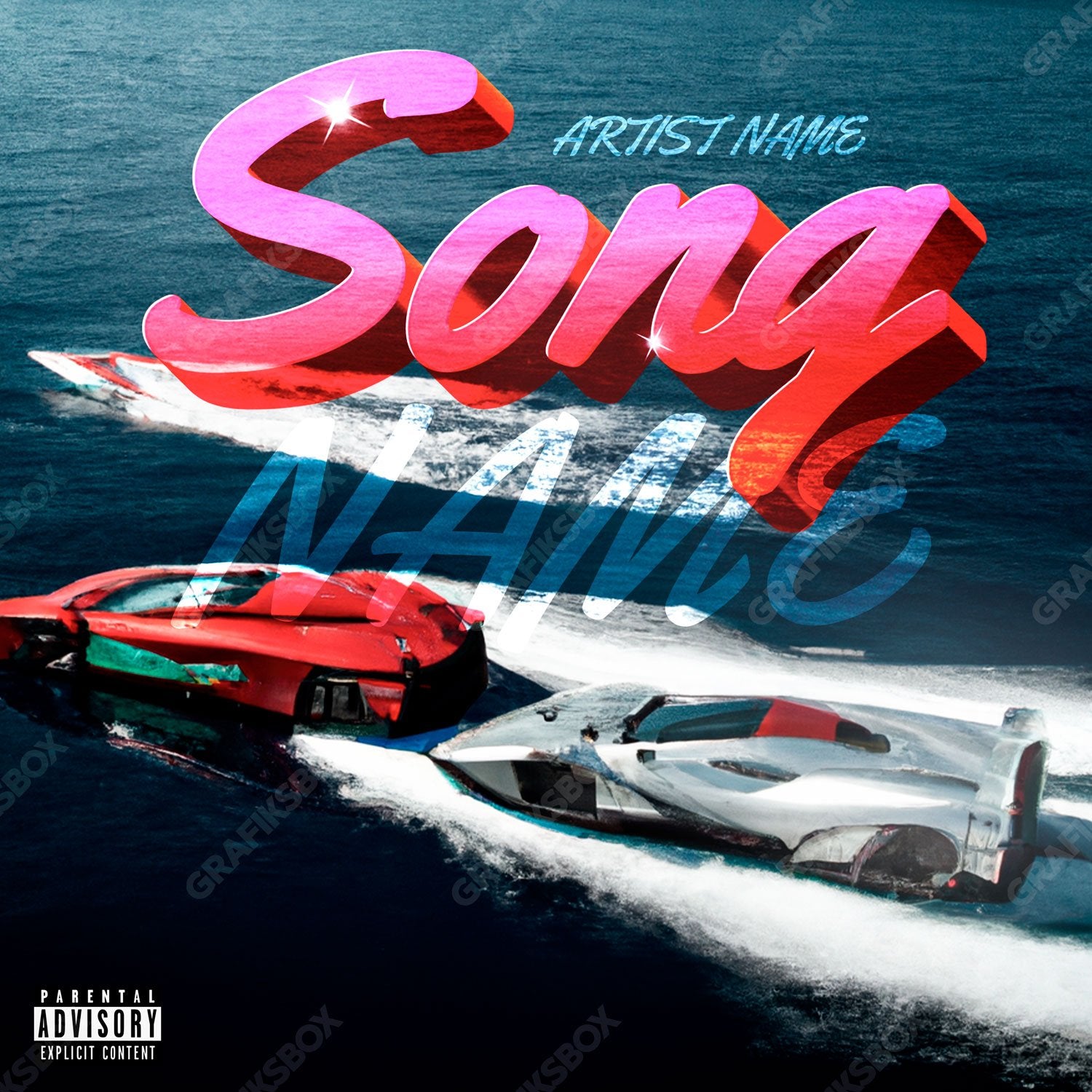 Aquatic race premade cover art