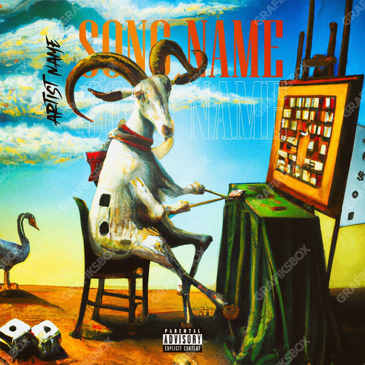 Art Class premade cover art