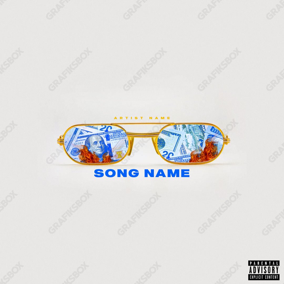 Bad glasses premade cover art