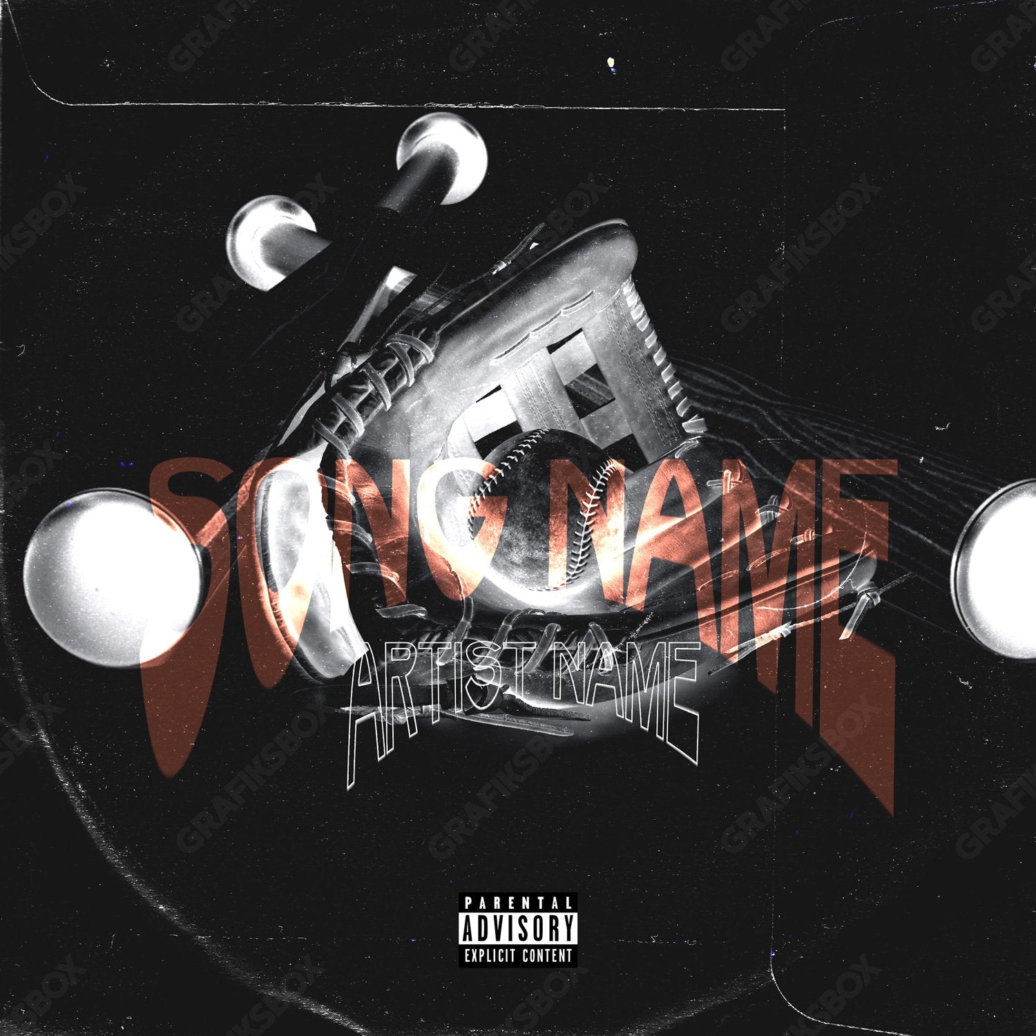 Baseball premade cover art