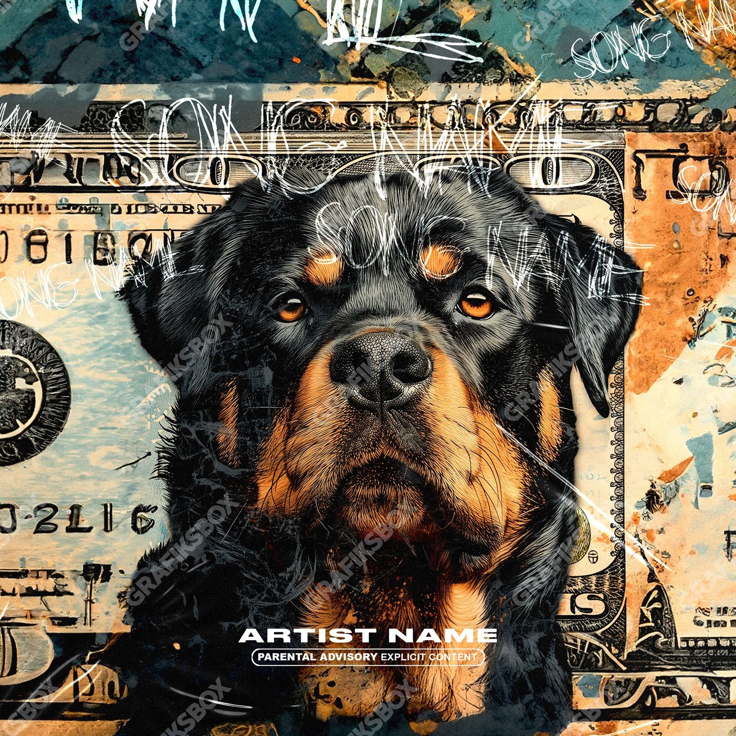 Bill Dog premade cover art