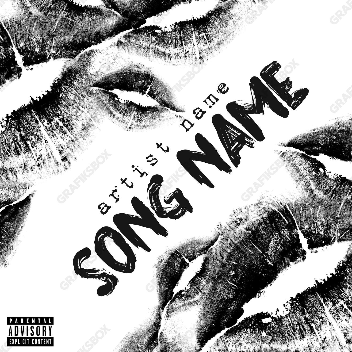 Black Kiss premade cover art