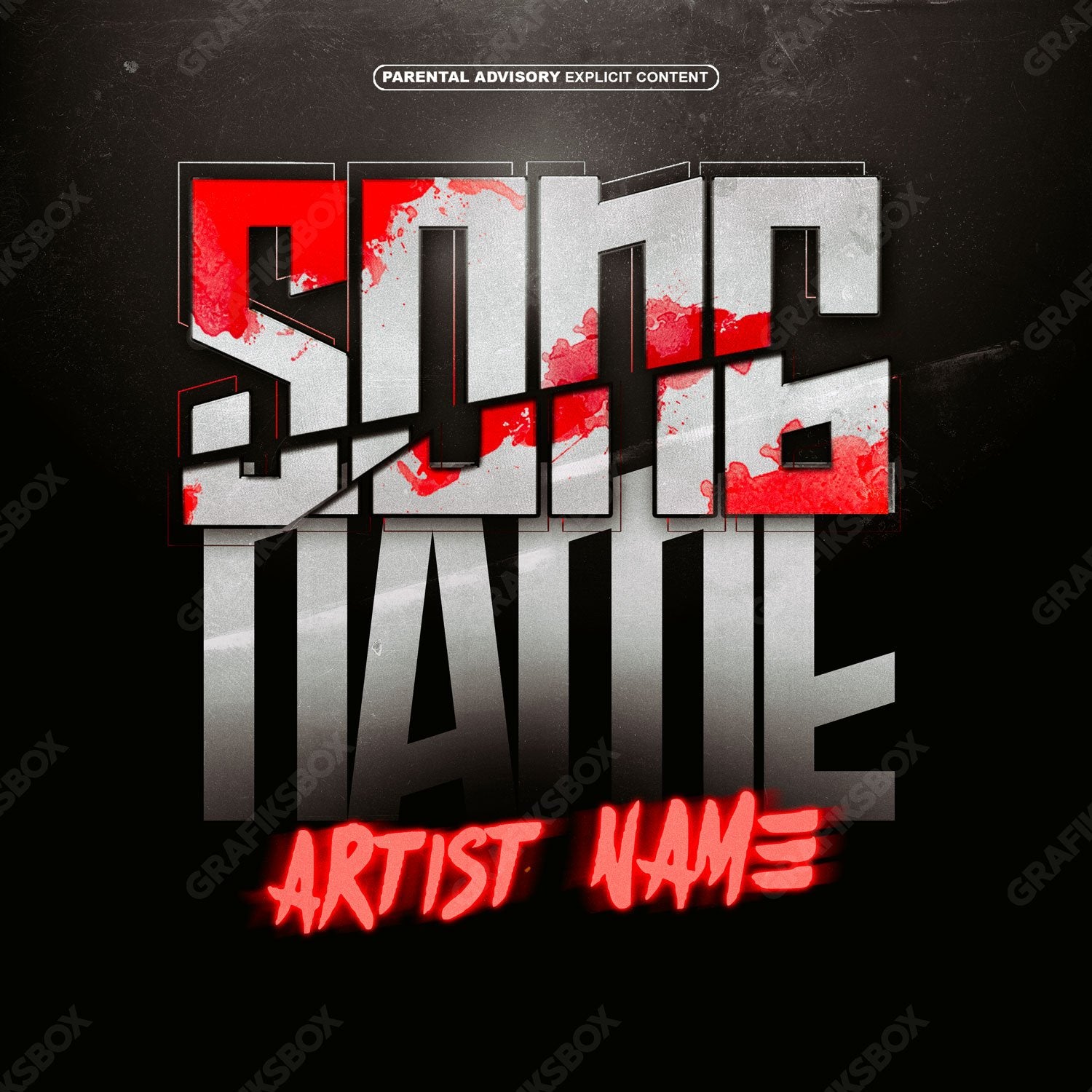 Bloody premade cover art