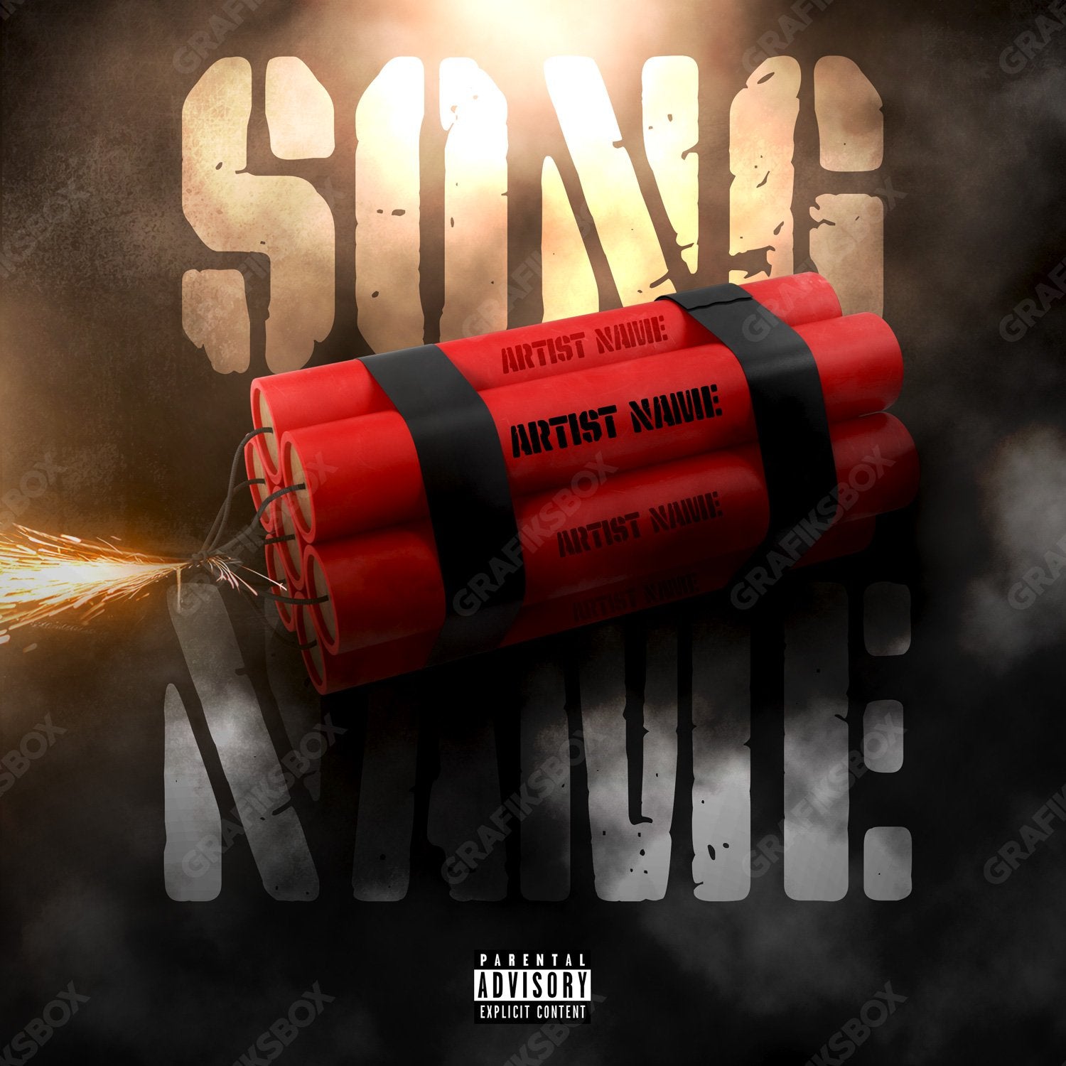 Bomb premade cover art