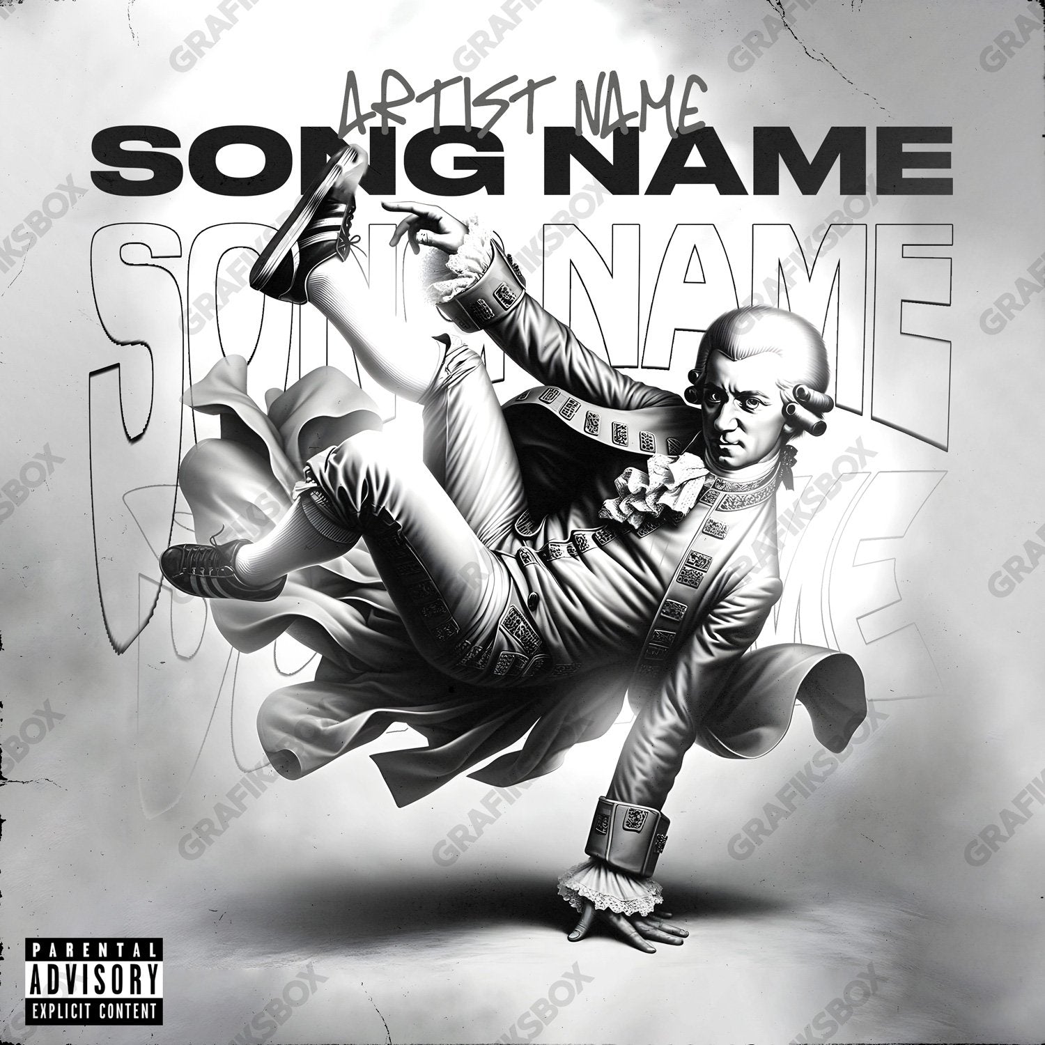 Breaking premade cover art