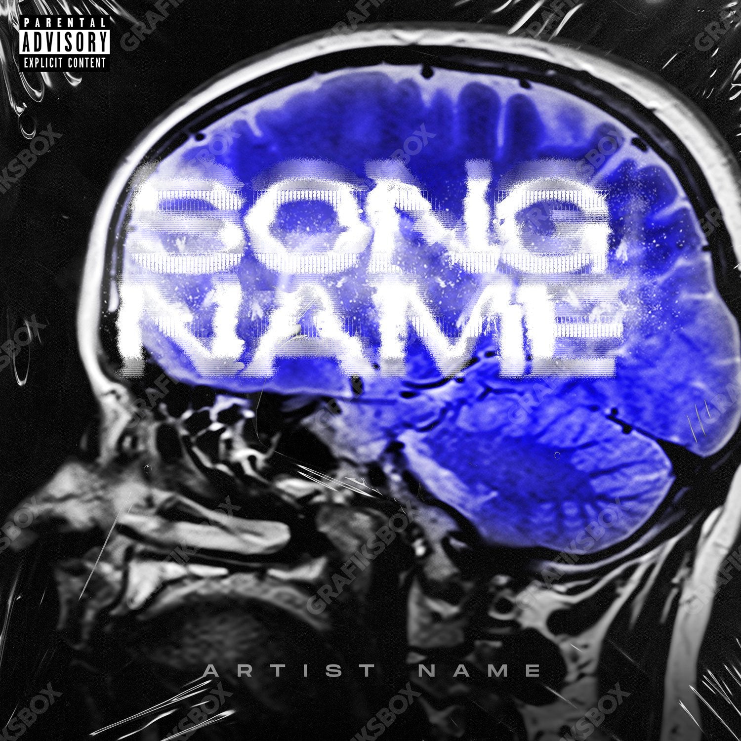 Broken Brain premade cover art