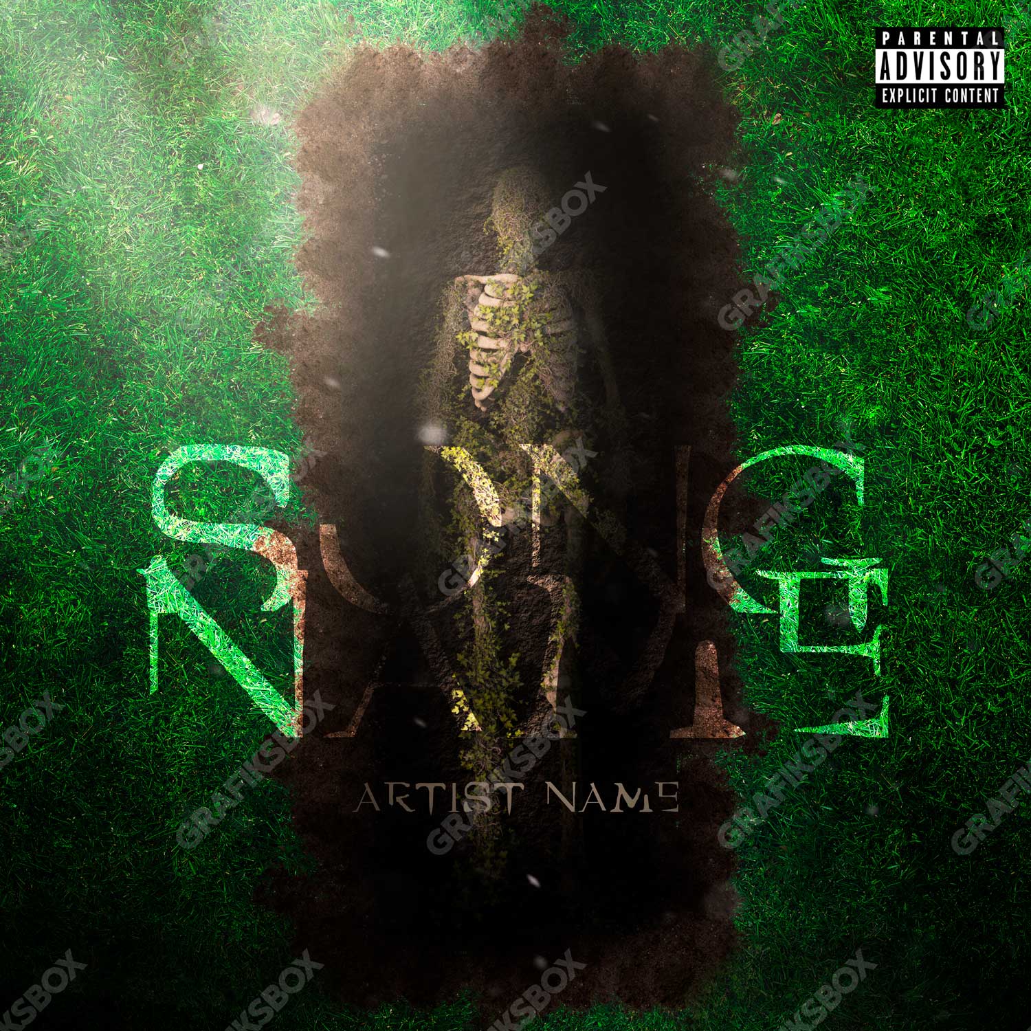 Buried premade cover art