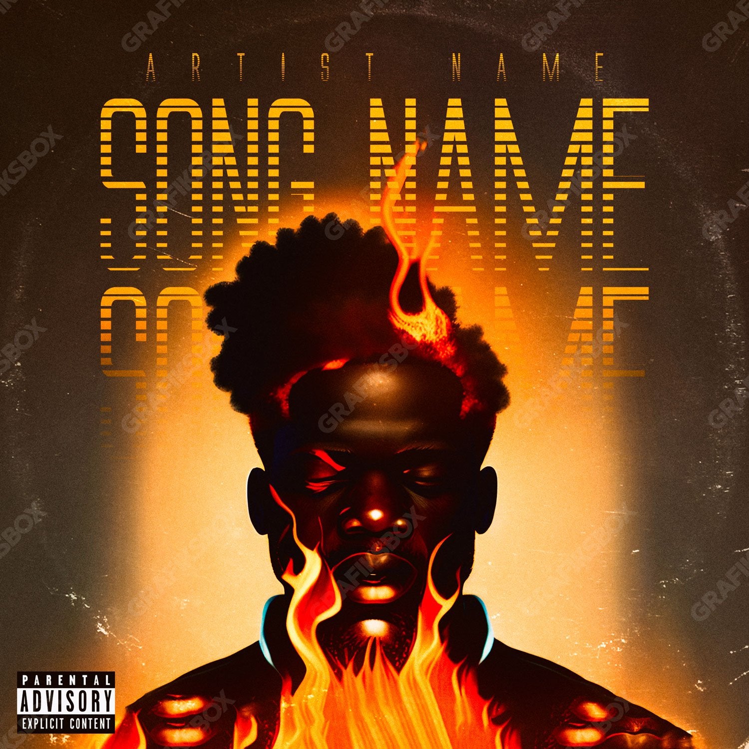 Burnt premade cover art