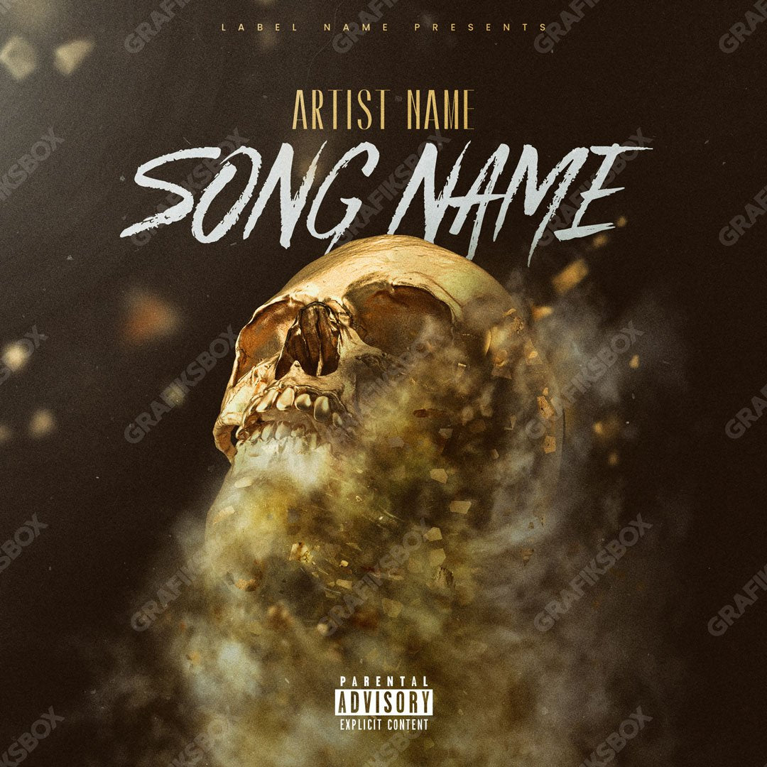 skull album cover art