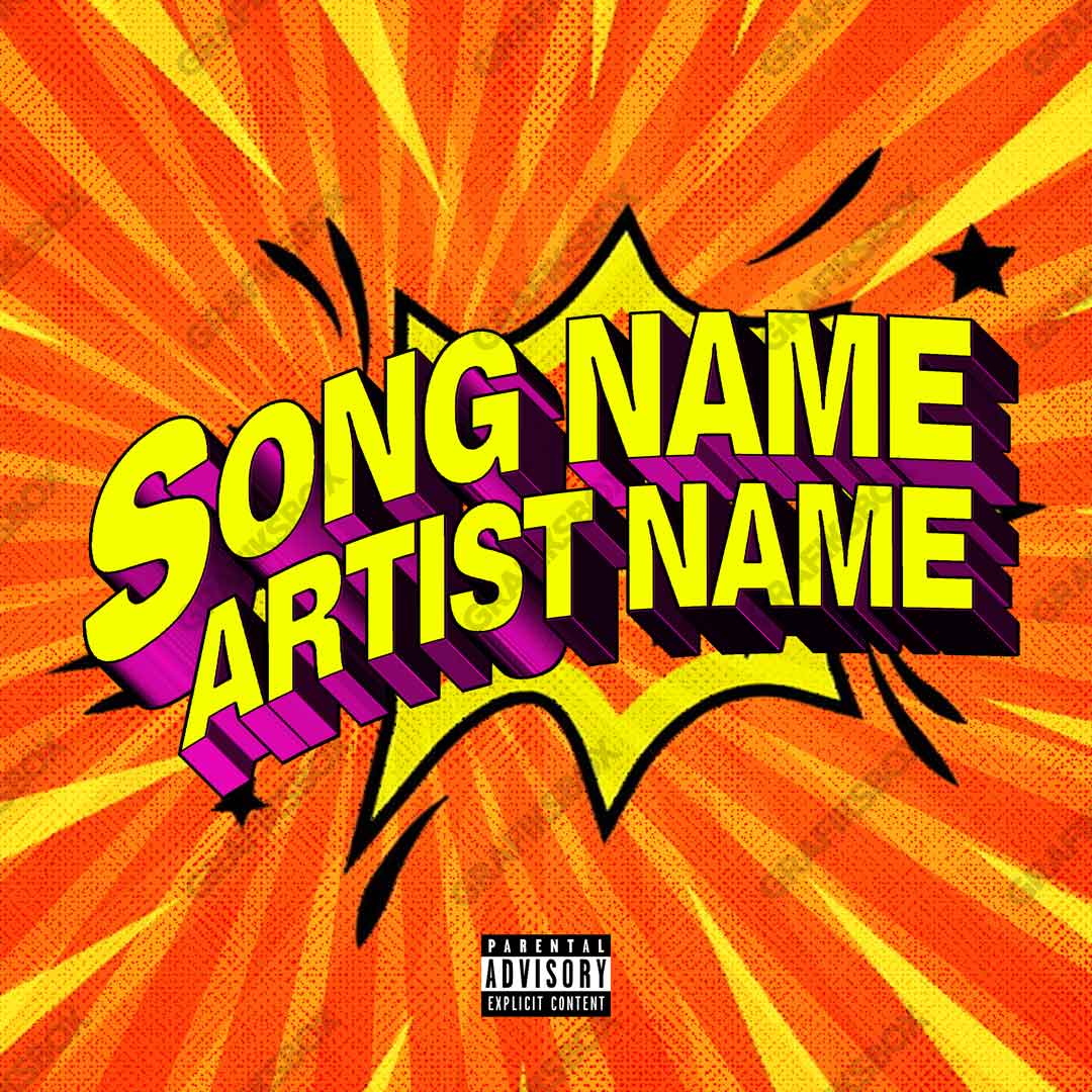 comic premade cover art