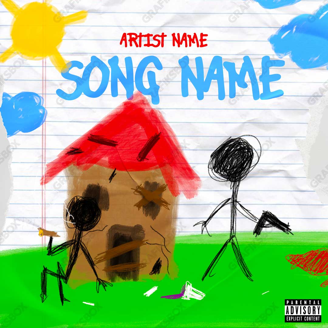 crack house premade cover art