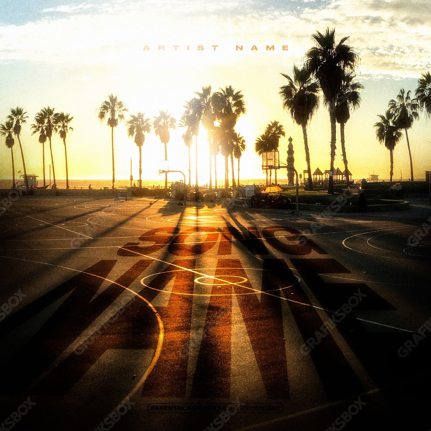 Cali Sun premade cover art
