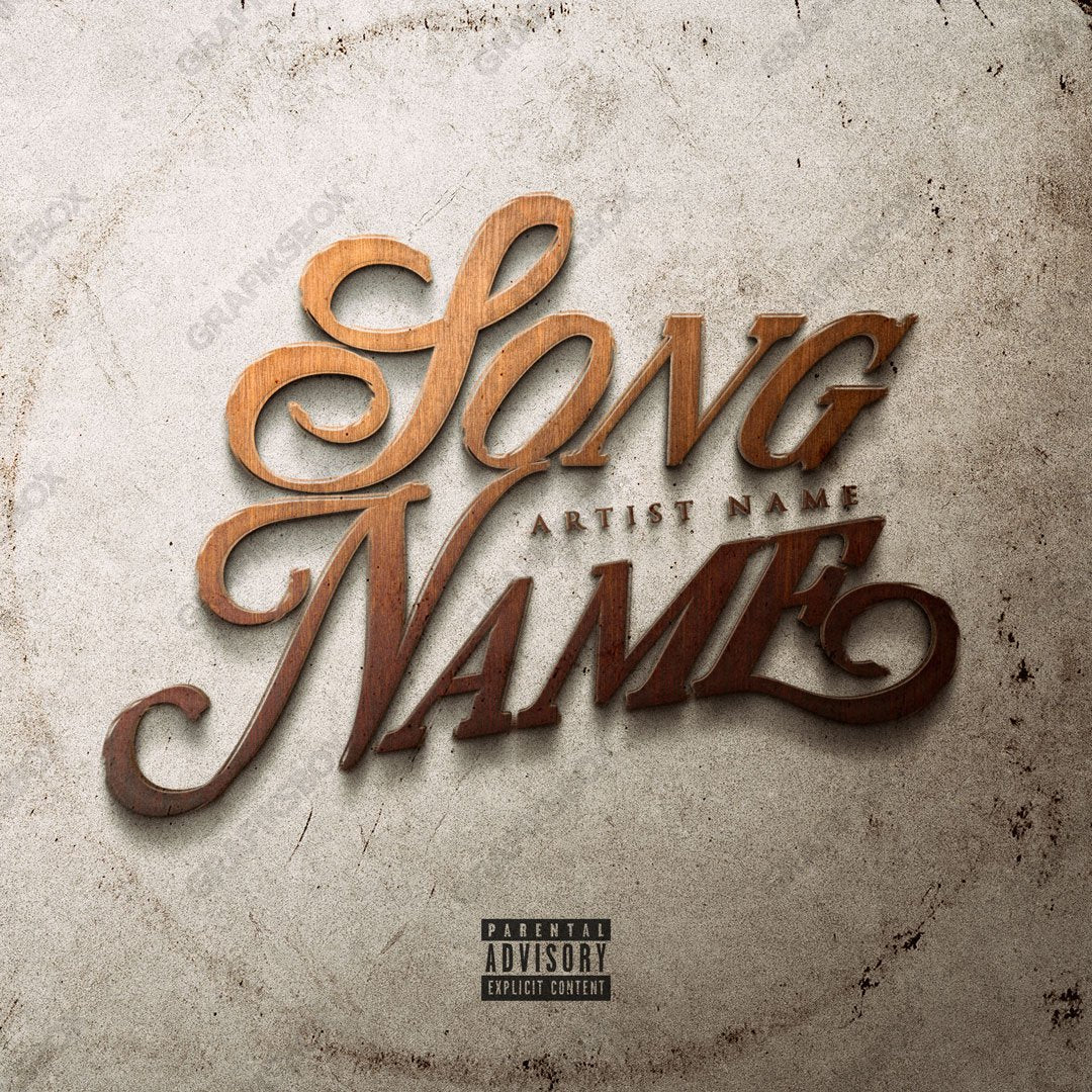 Carved premade cover art