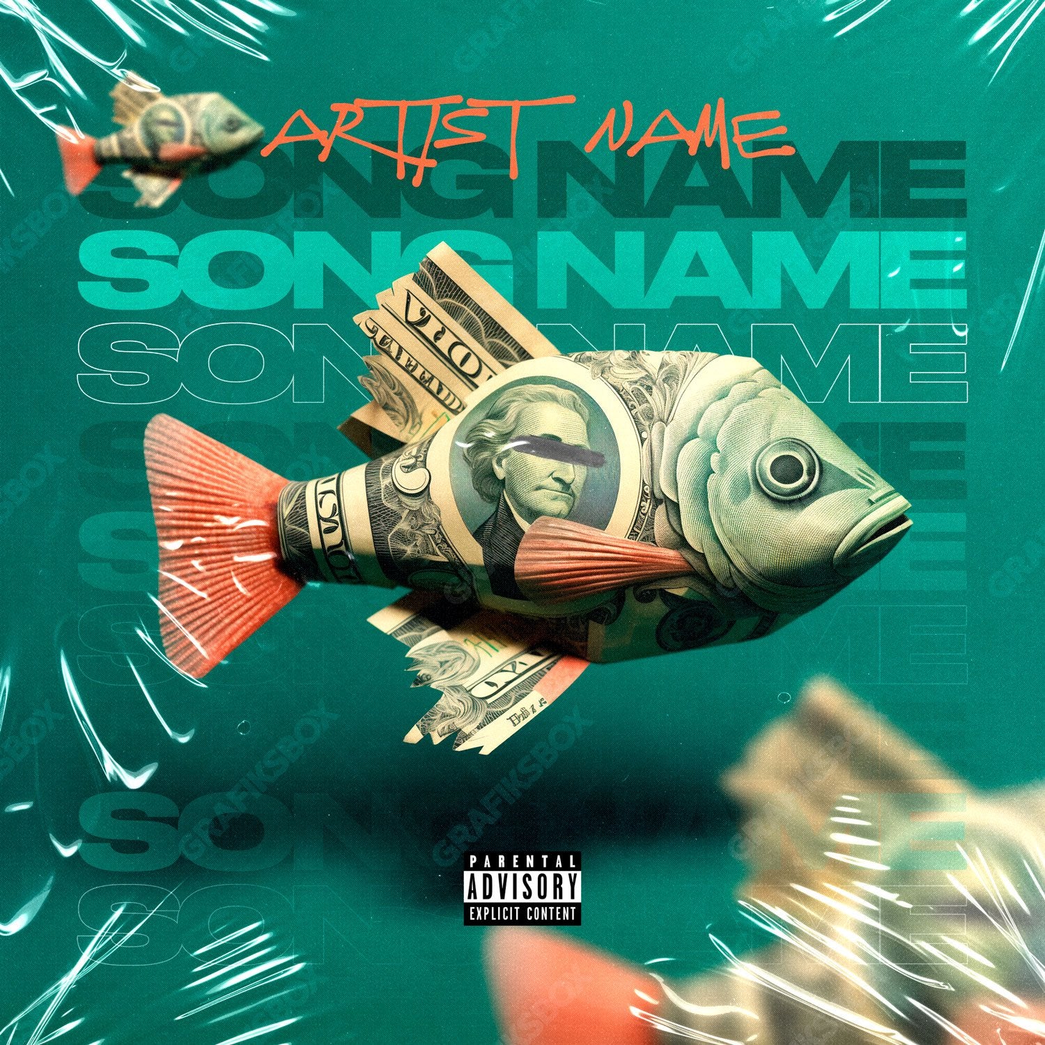 Cash Fish premade cover art