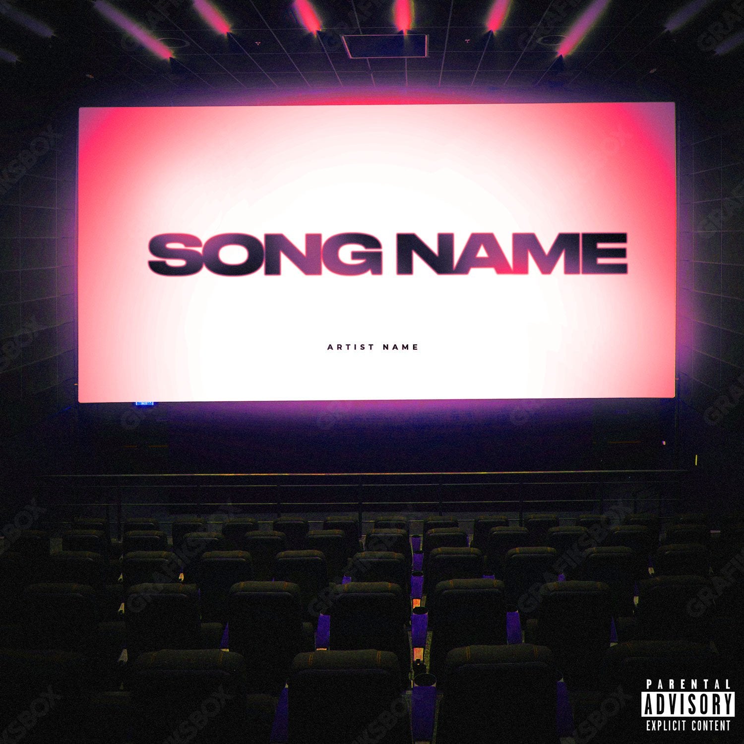 Cinema premade cover art