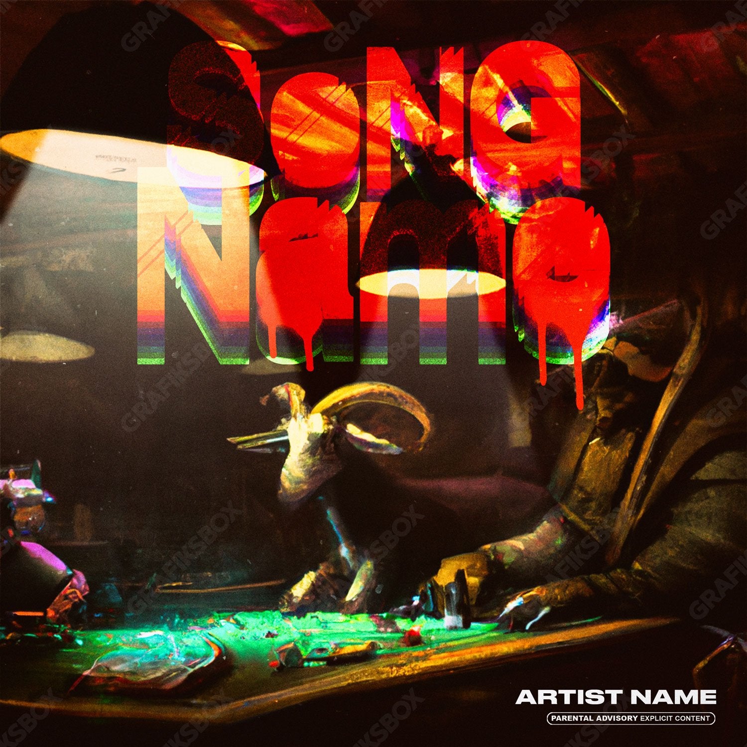 Clandestino premade cover art