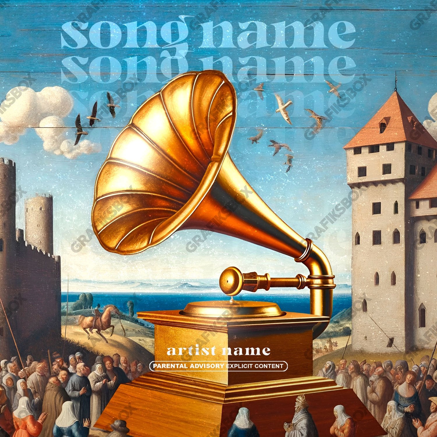 Classical Music premade cover art