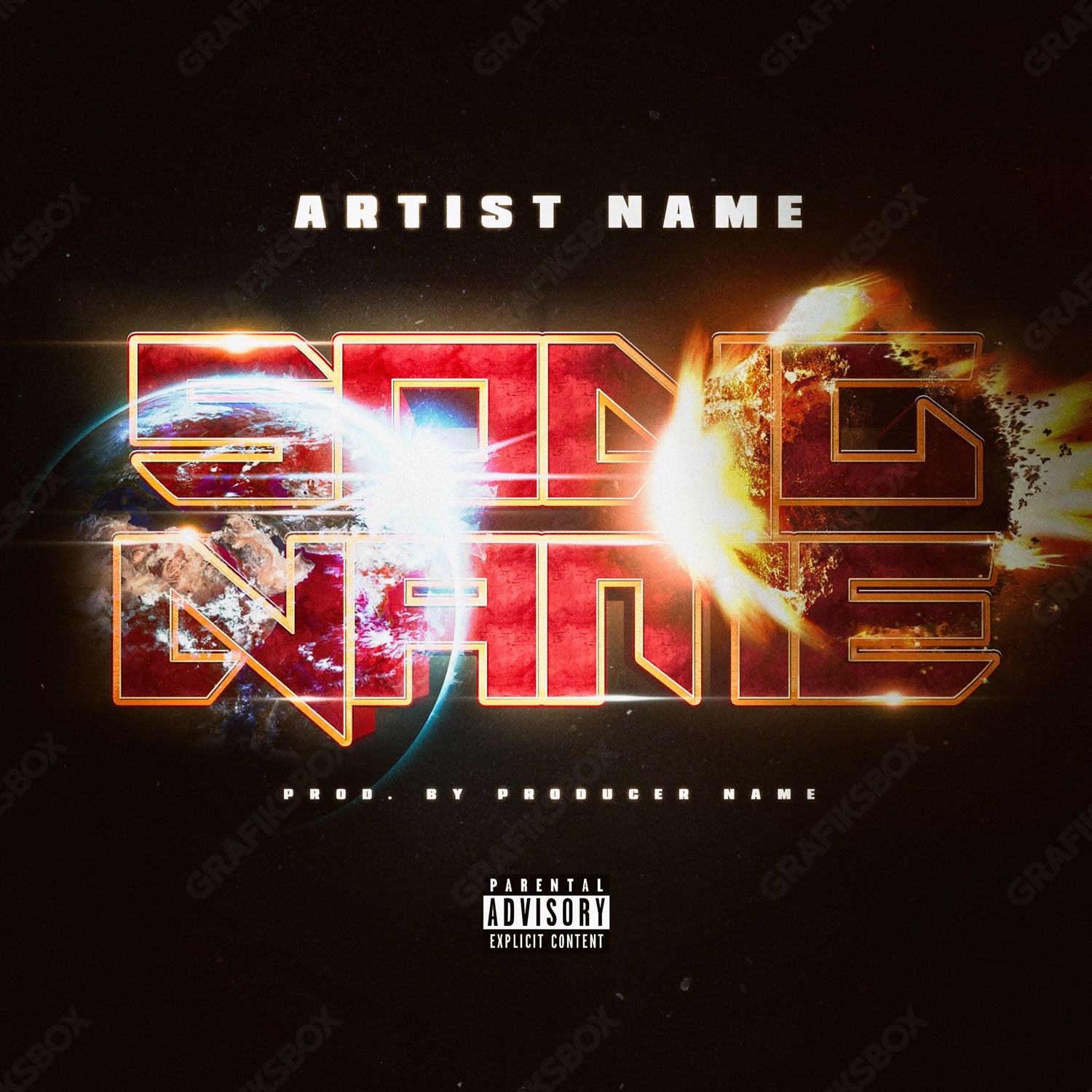 Collision premade cover art