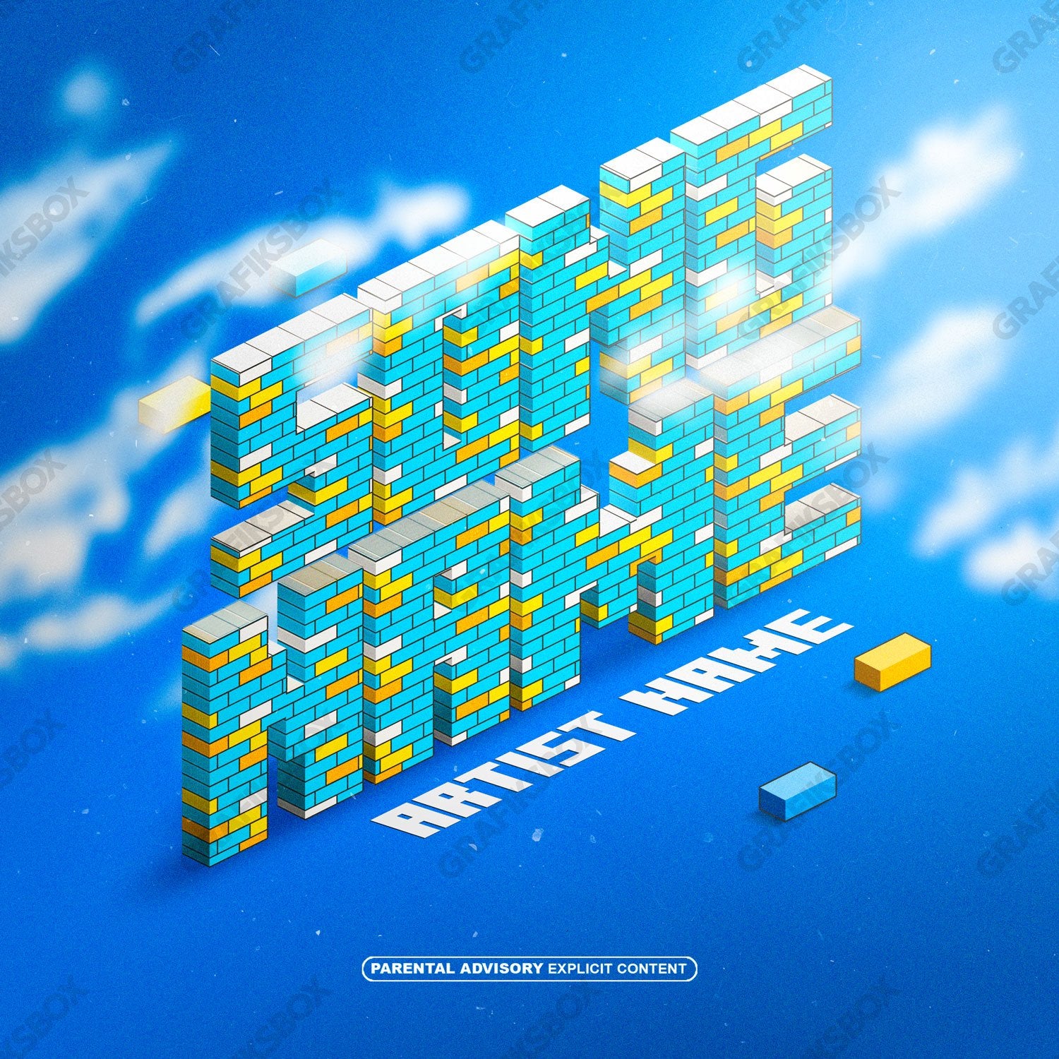 Construction premade cover art