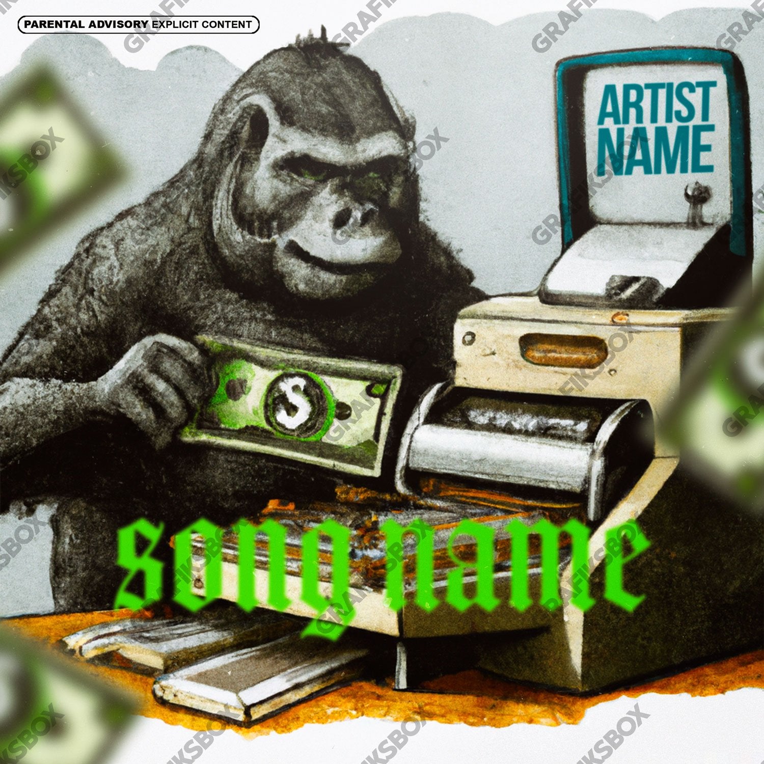 Counter premade cover art