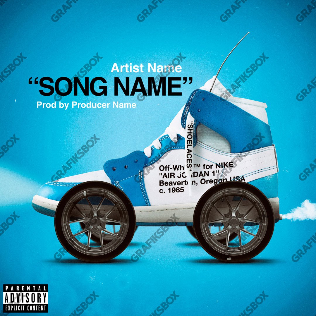 sneaker jordan cover art