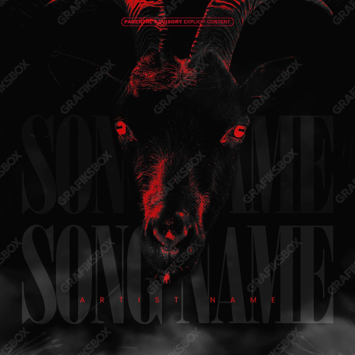 Crazy Goat premade cover art