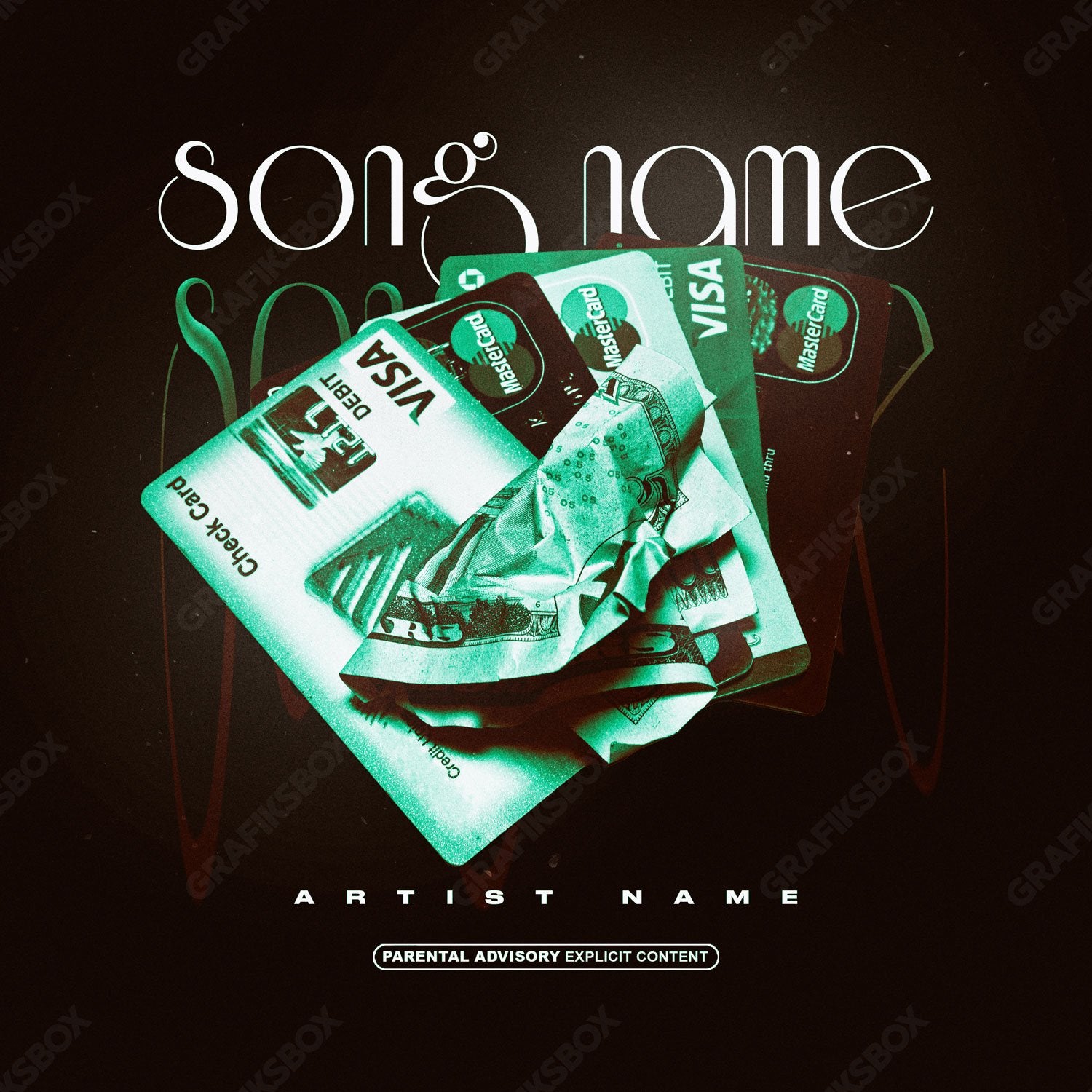 Credit premade cover art