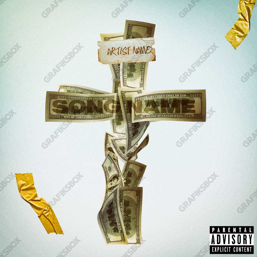 cross money premade cover art