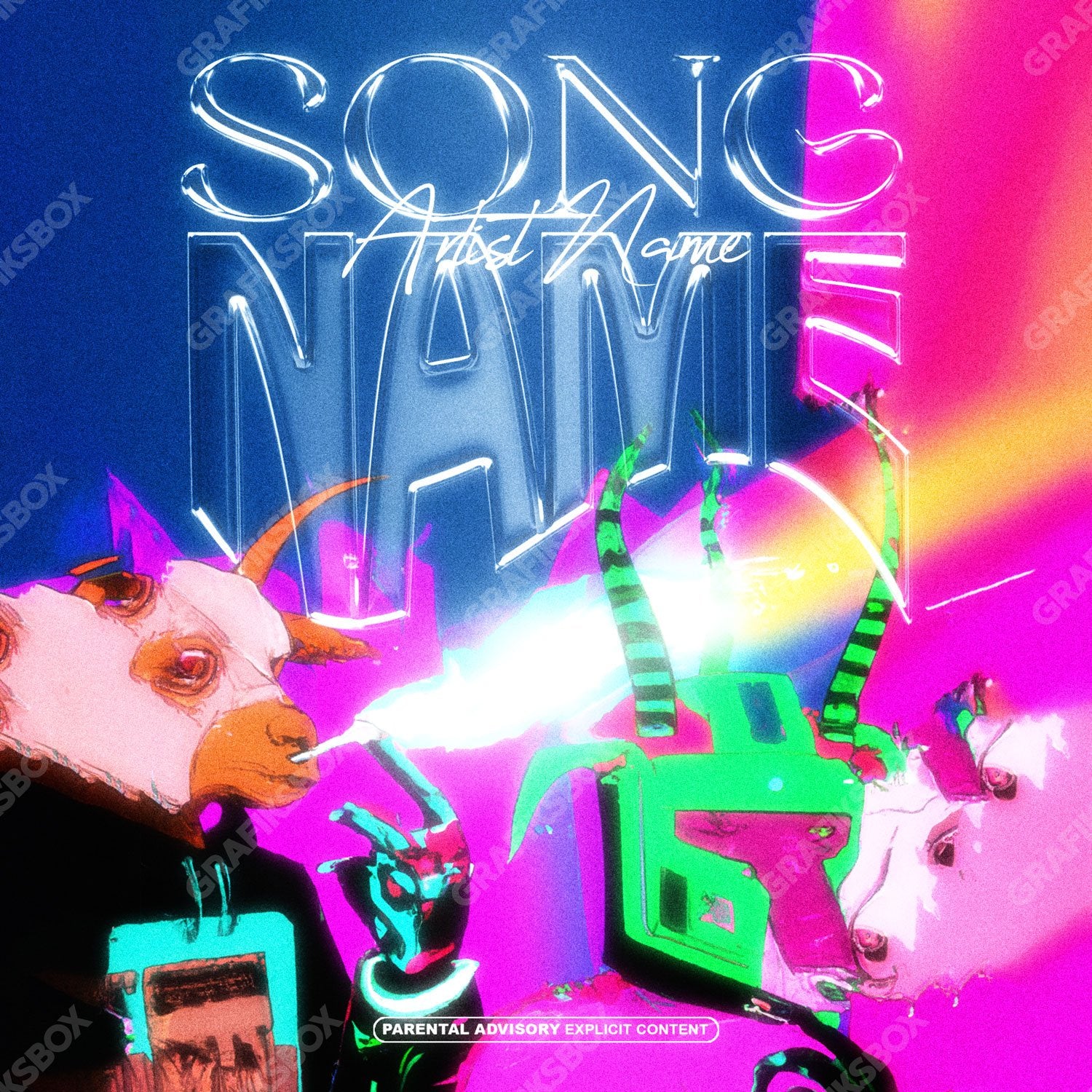 Cuernos premade cover art