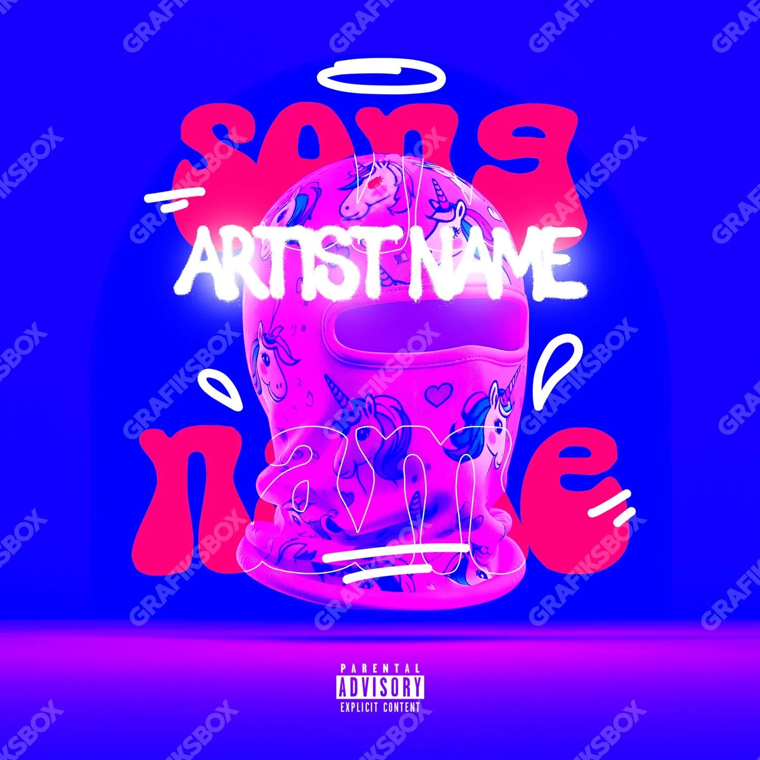 Cute Mask premade cover art