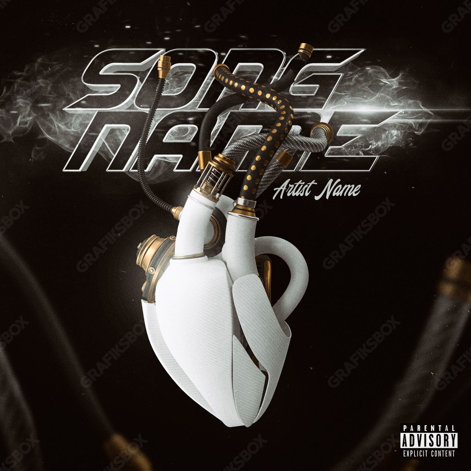 Cyberg premade cover art