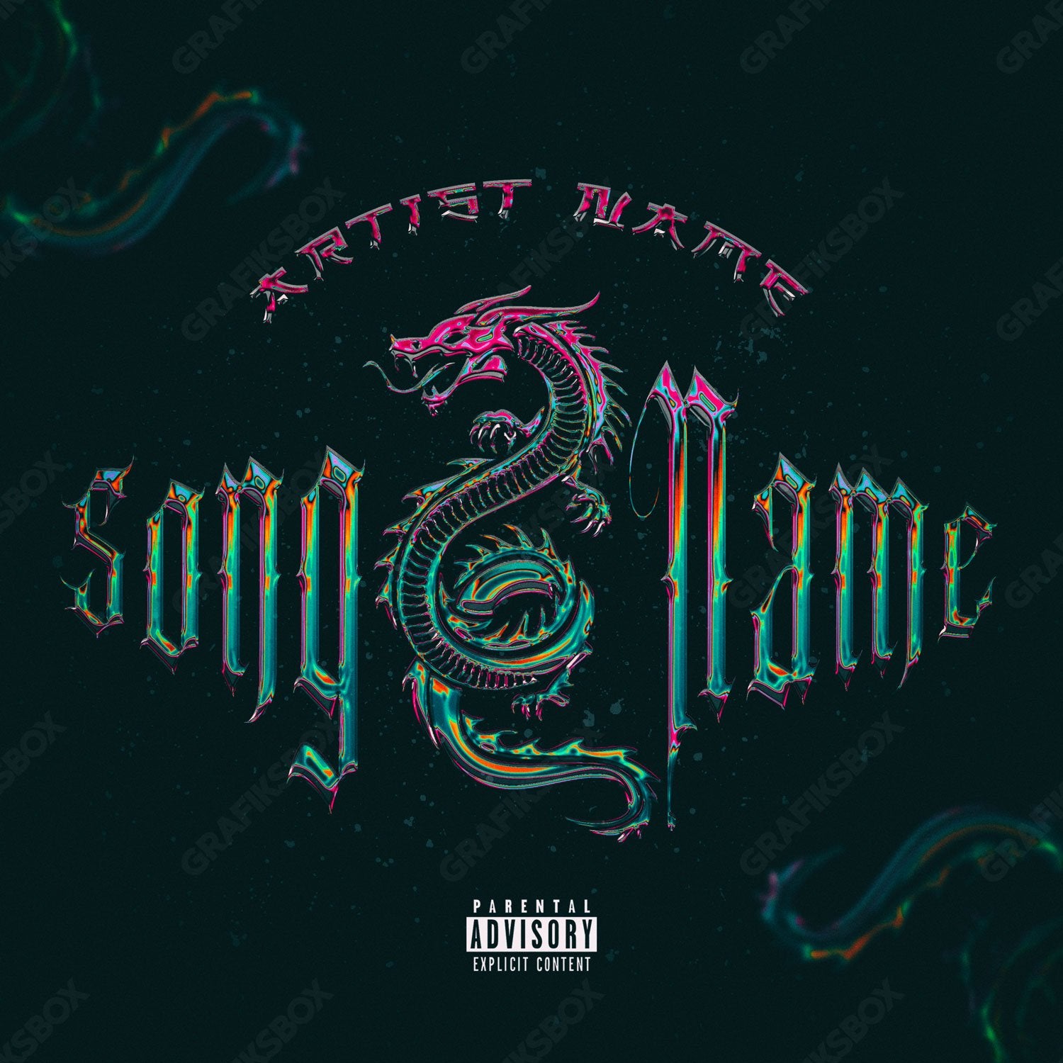 DRAGÓN premade cover art