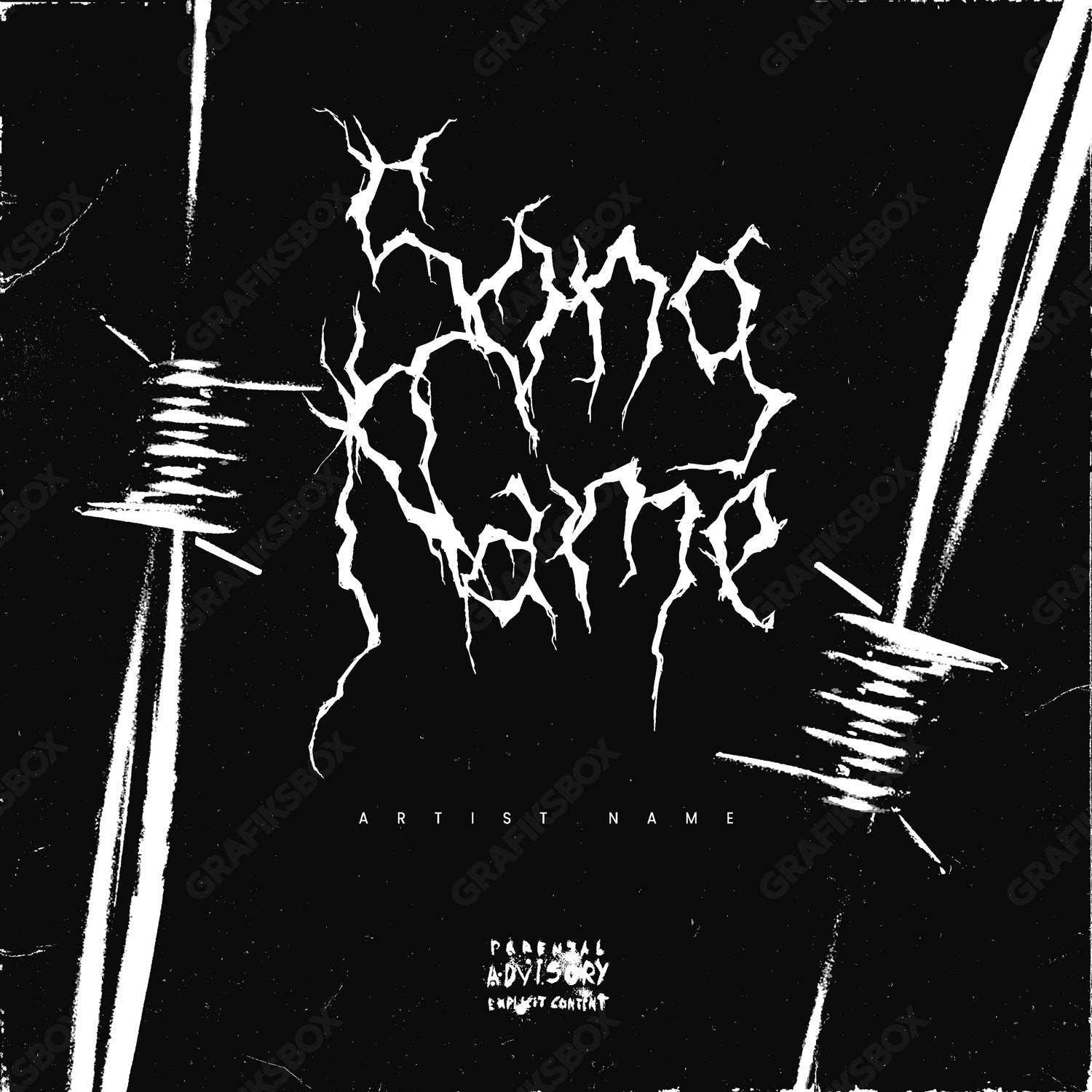 Dark Heavy premade cover art