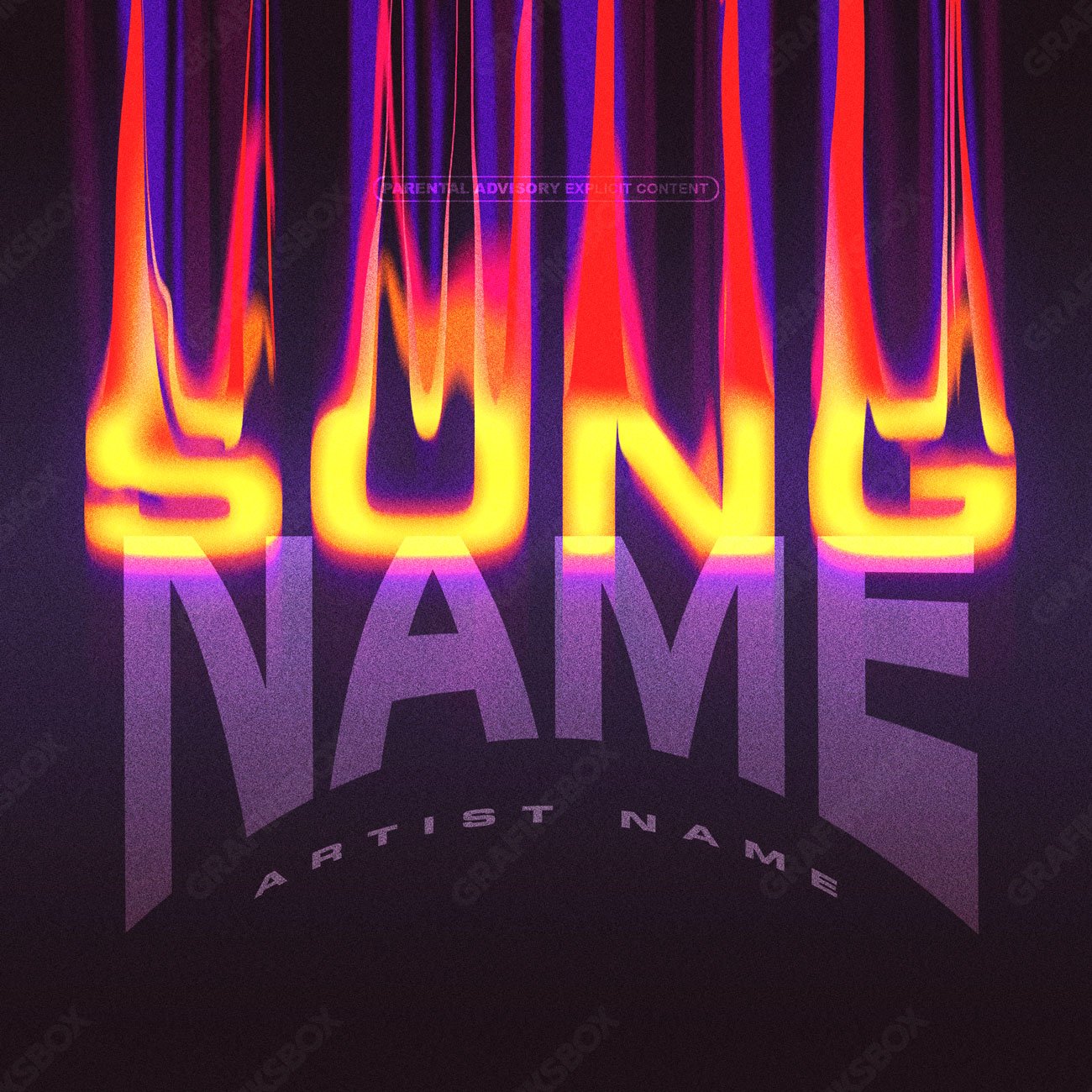 Data Glitch premade cover art