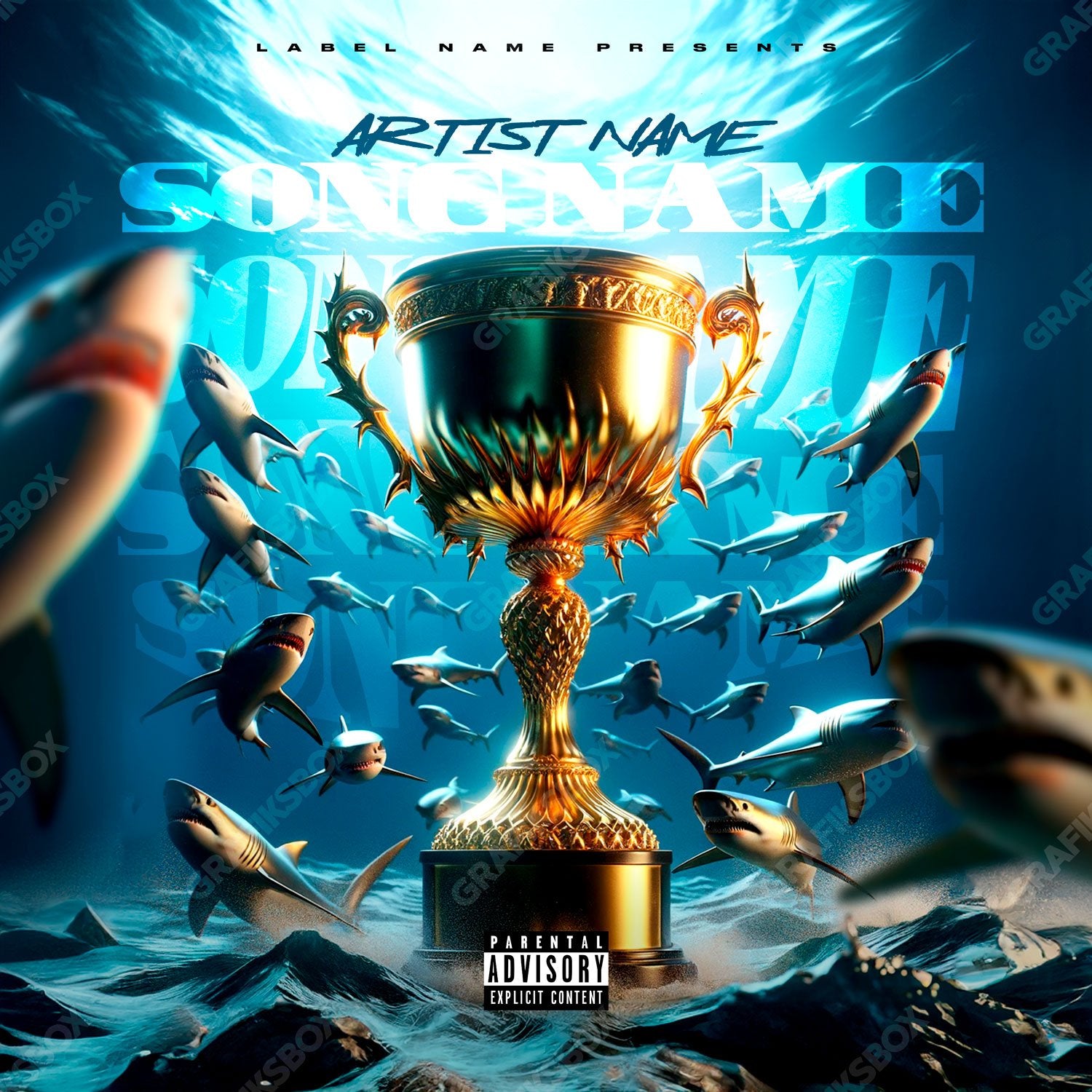 Deep Trophy premade cover art