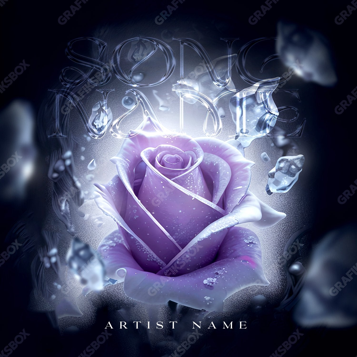 Delicate premade cover art