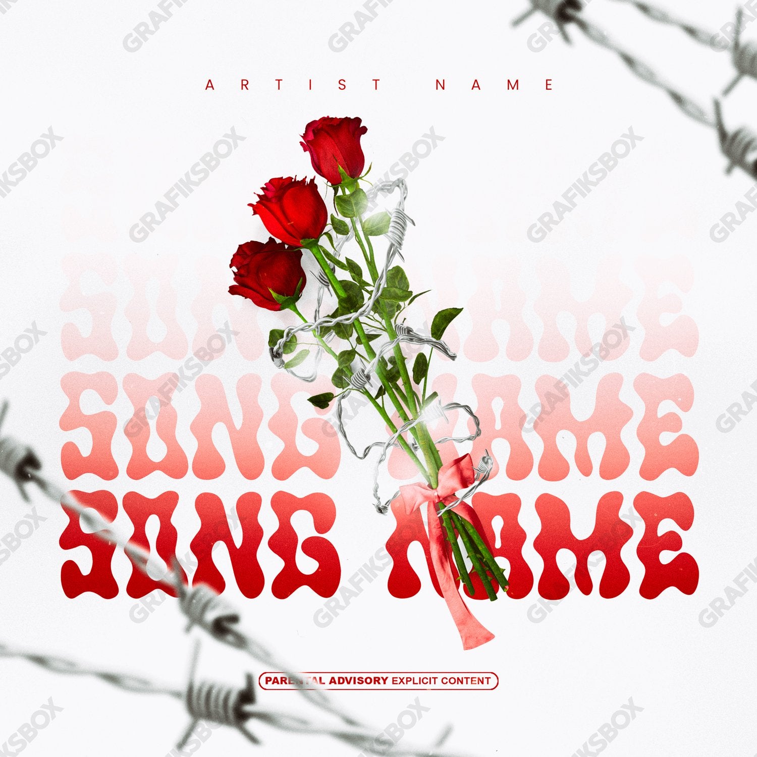 Delicate premade cover art