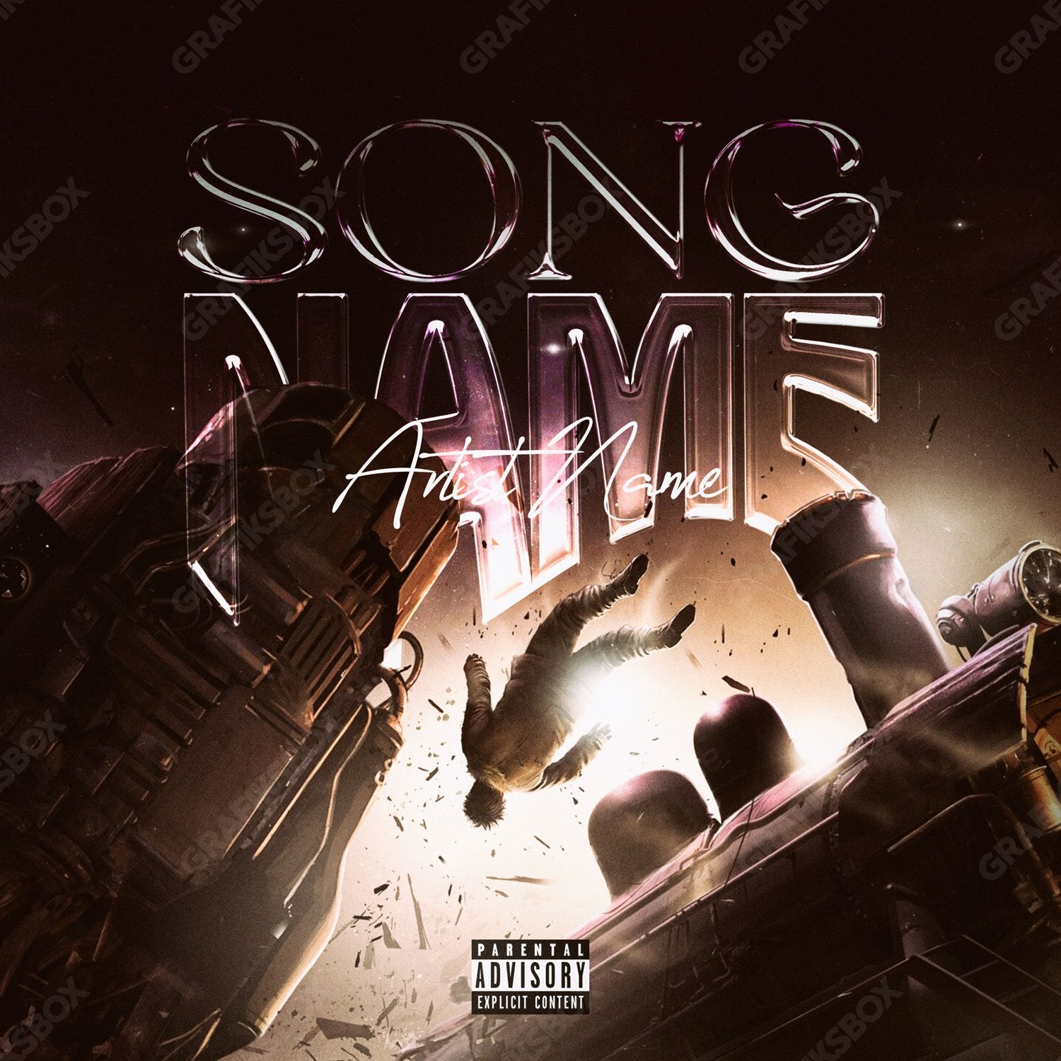 Derail premade cover art