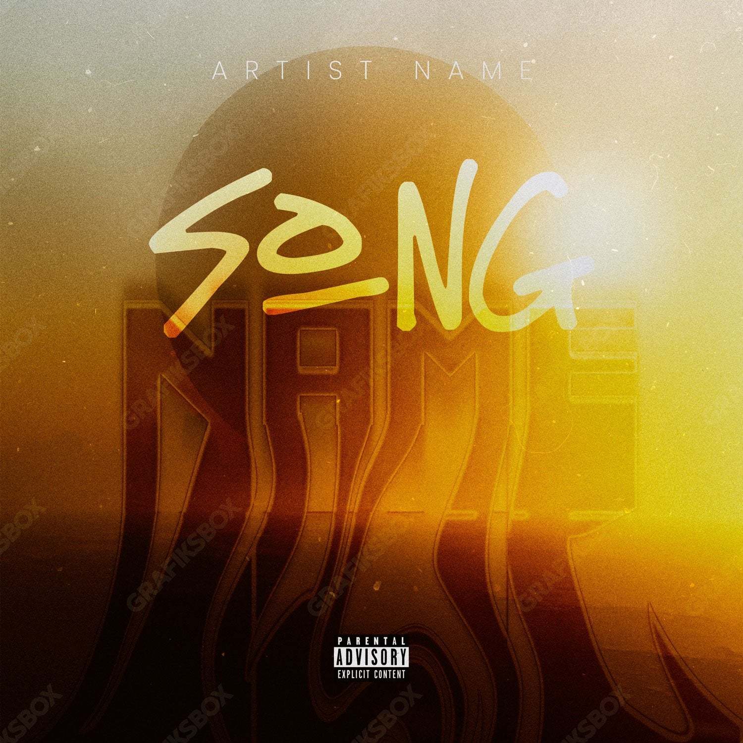 Desertic premade cover art