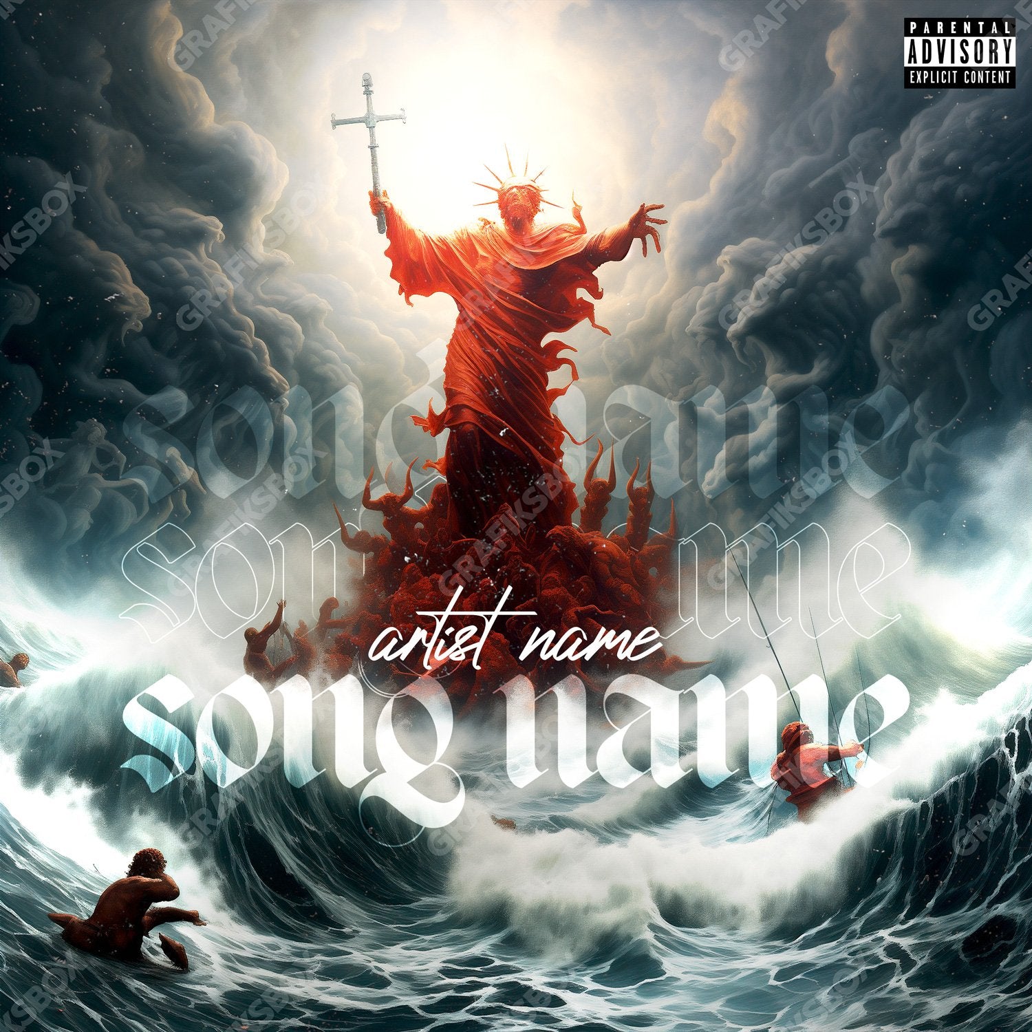 Devil Fishing premade cover art