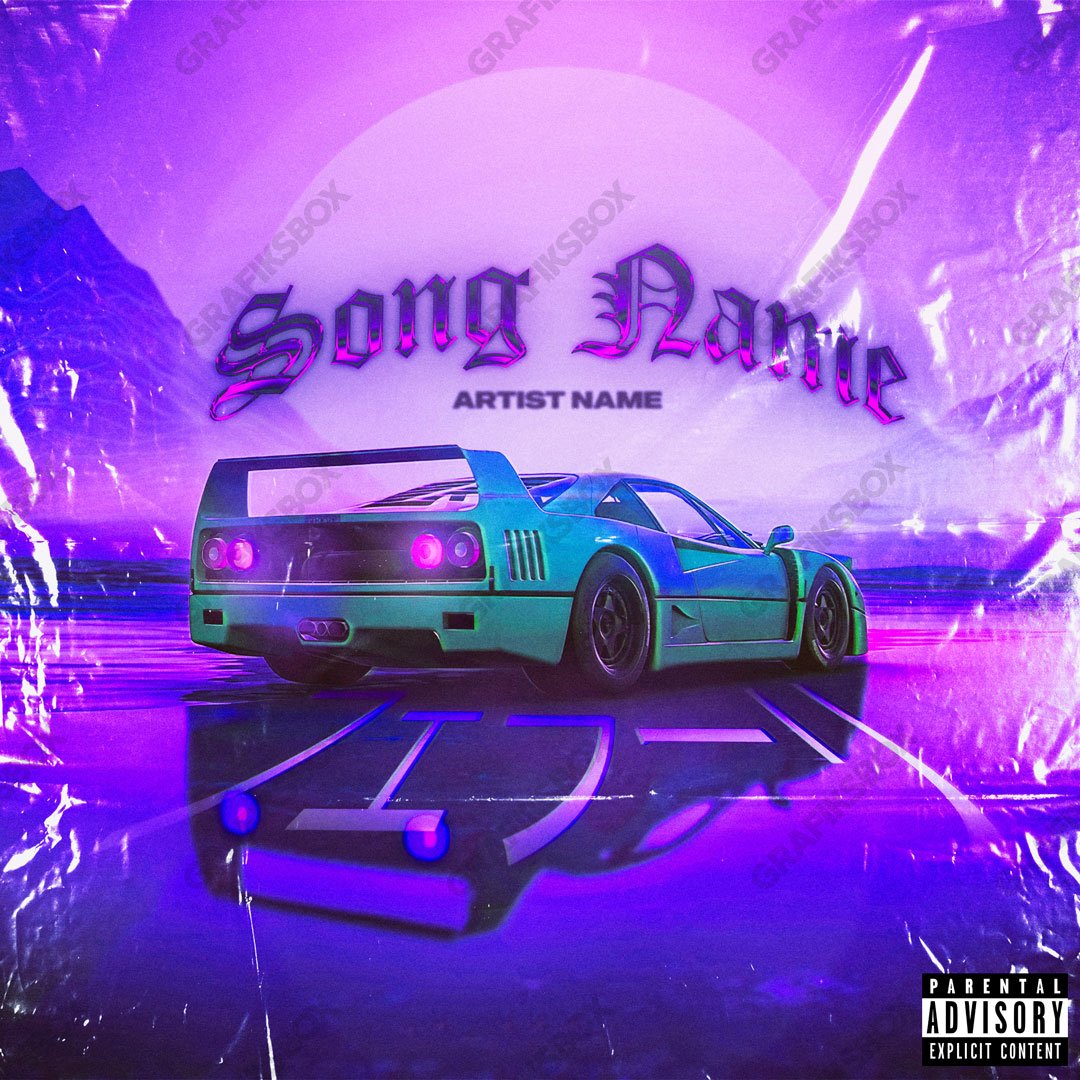 Digital Drift premade cover art