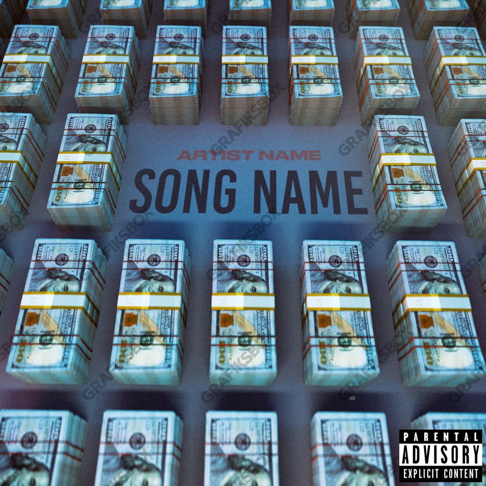 money stack premade cover art