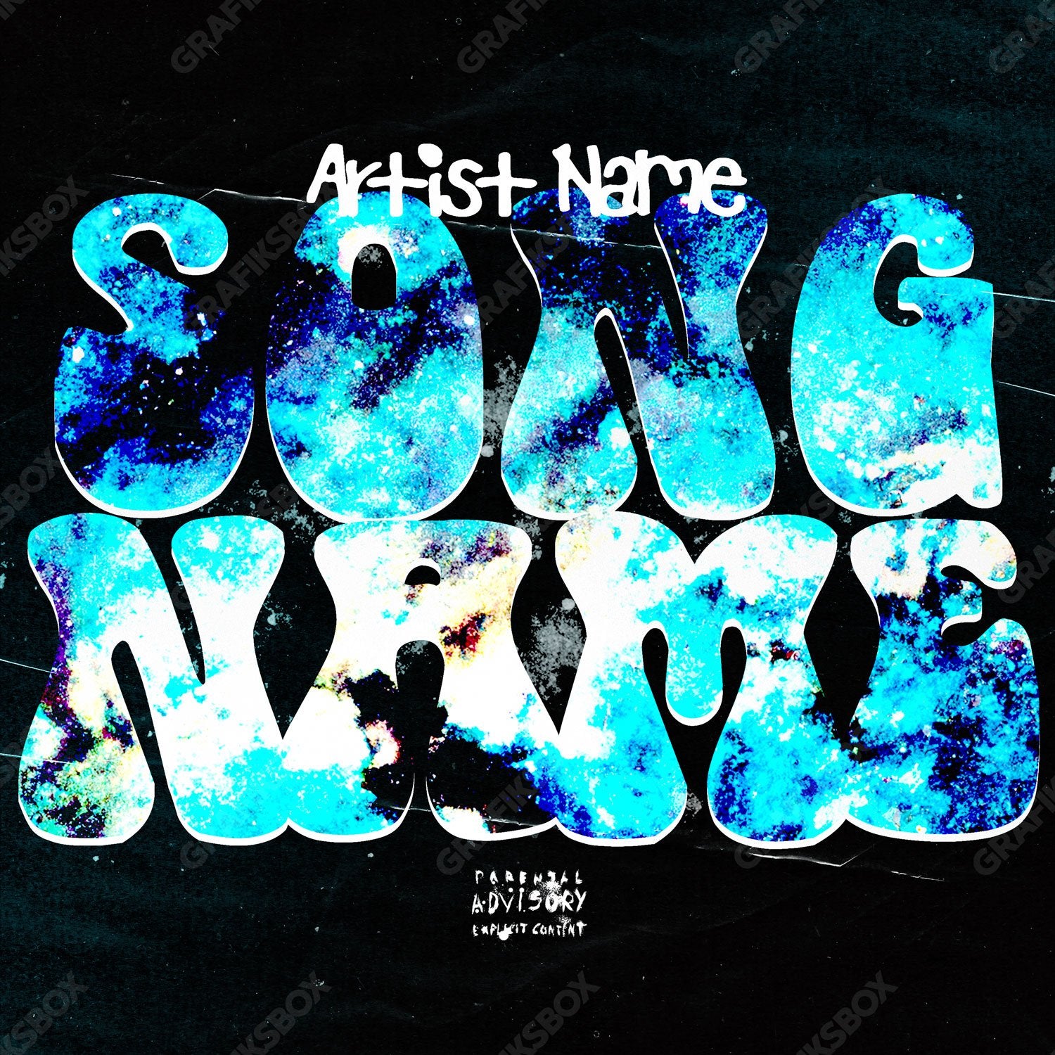 Dirty Blue premade cover art